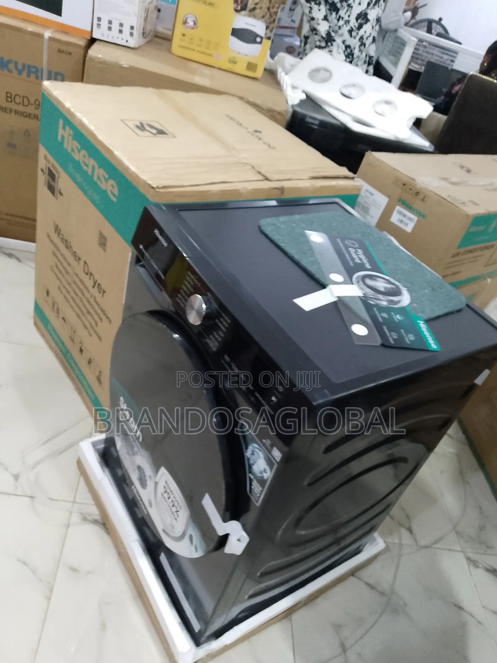 Hisense Wd3s1043bt – Dual Function Wash Dry 10.5/6kg – Brand New