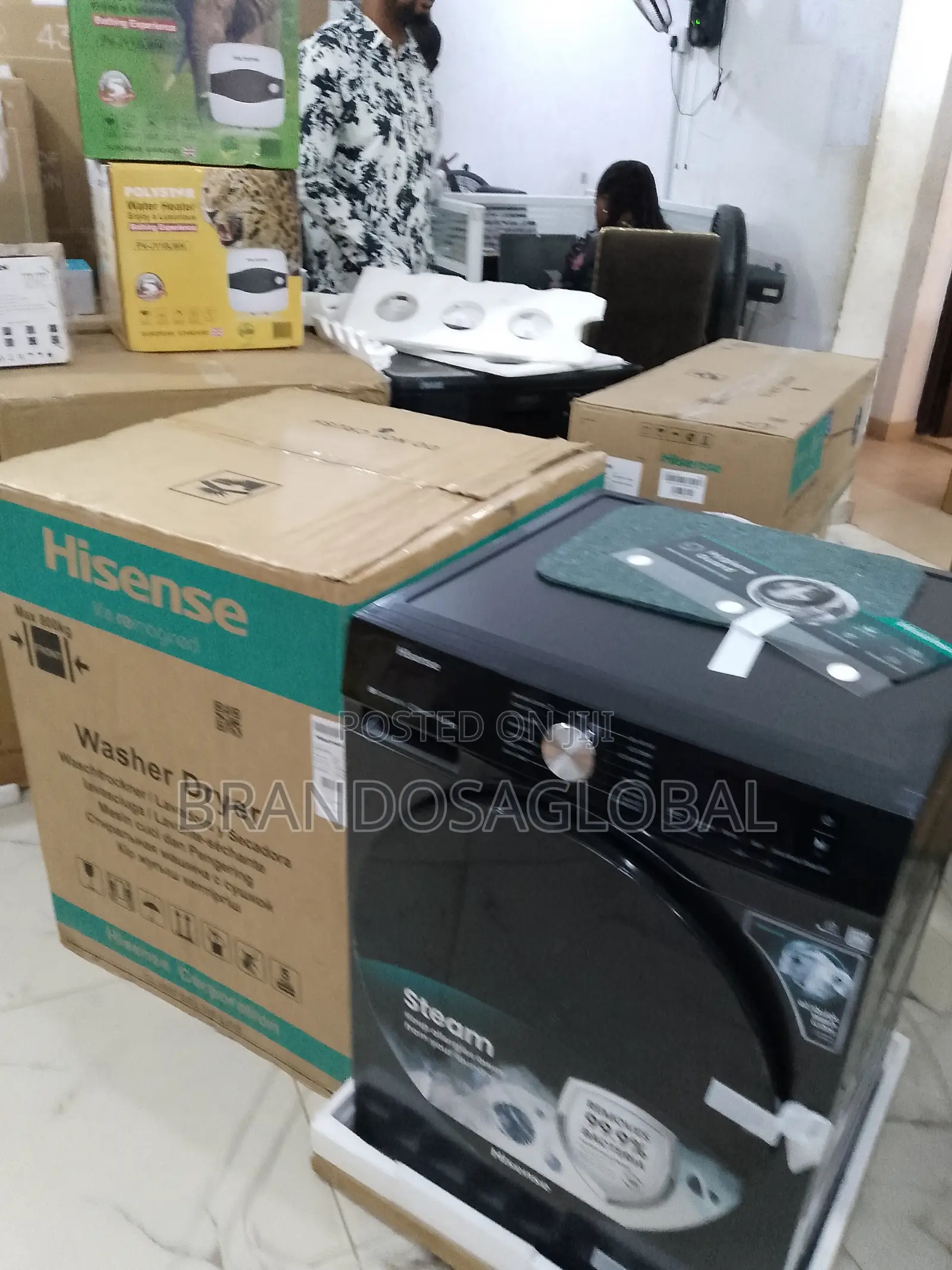 Hisense Wd3s1043bt 10.5/6kg – Fresh Unopened Appliance