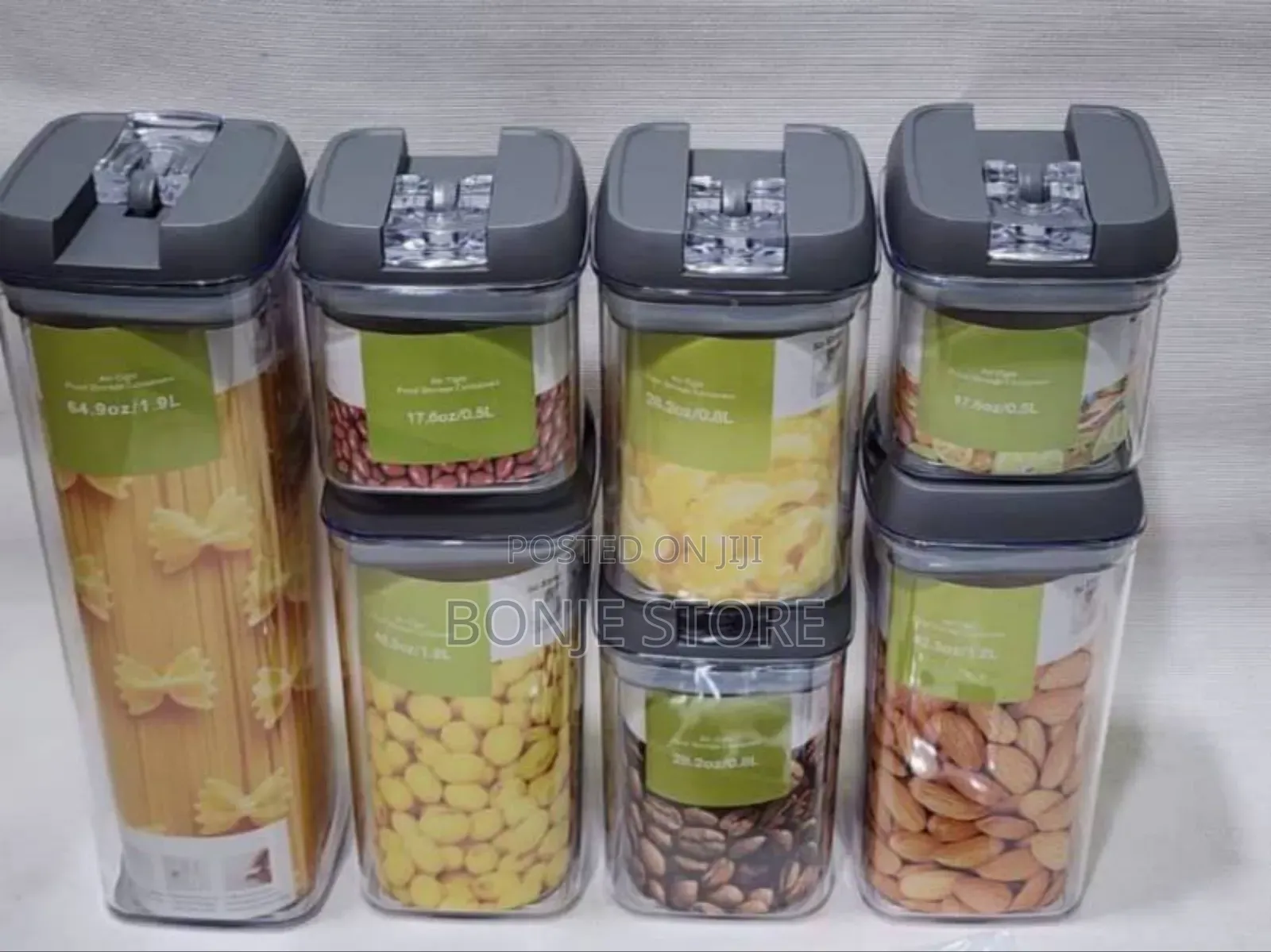 7 Pieces Airtight Food Storage Containers