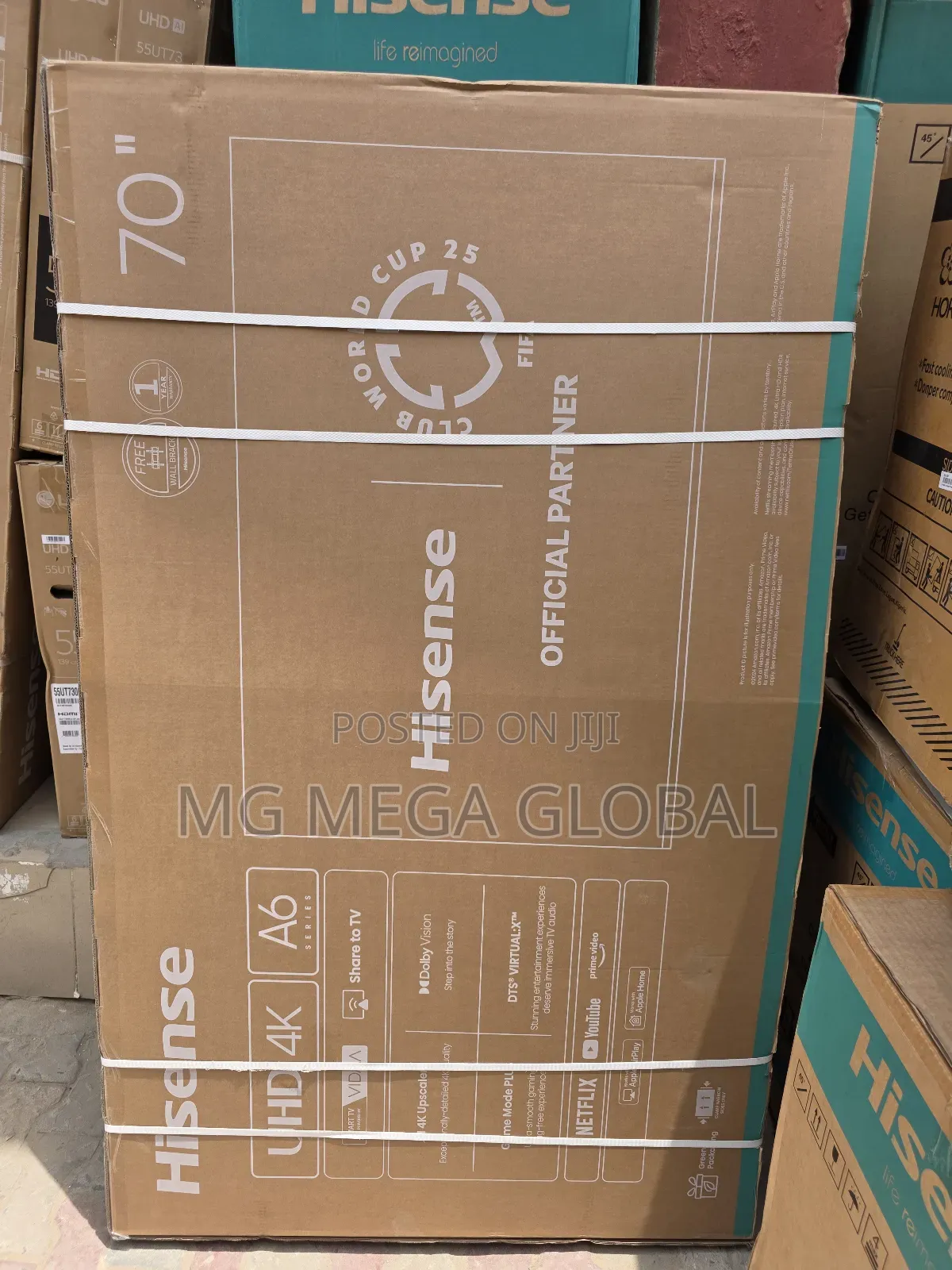 Hisense 70 Inches Smart Television