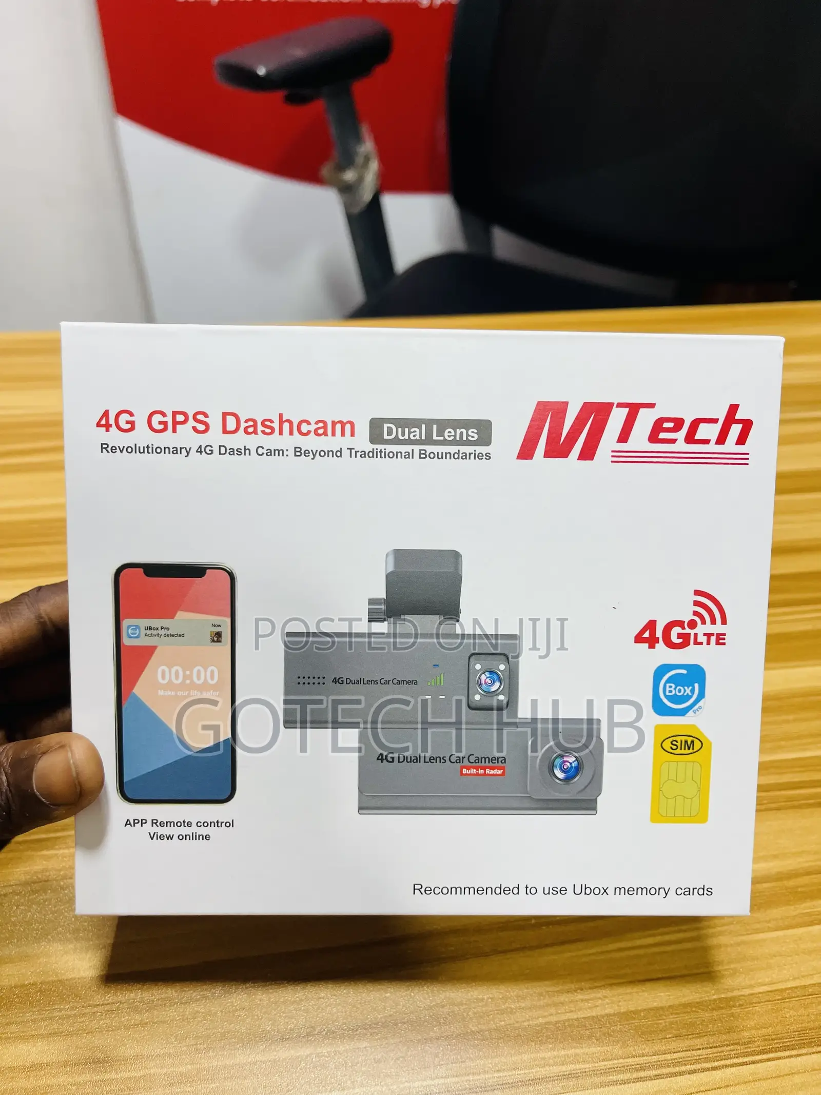 Car DashCam Dual Lens GPS