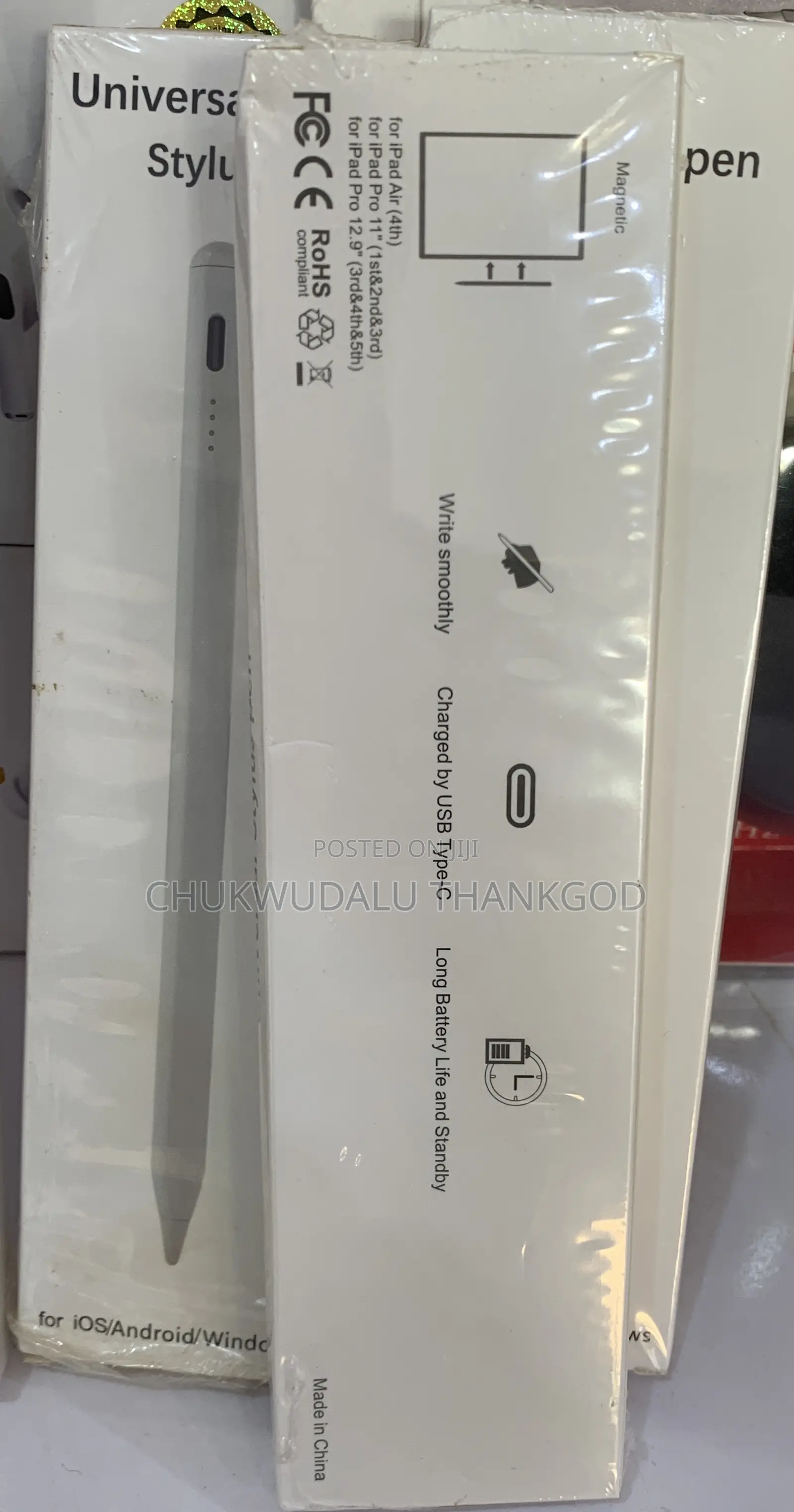 Universal Stylus Pen Long Battery Life and Standby.