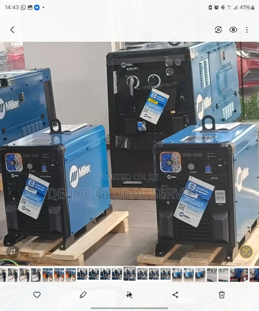 Miller Big Blue 500x Diesel Engine Driven Welder/Ac Generator