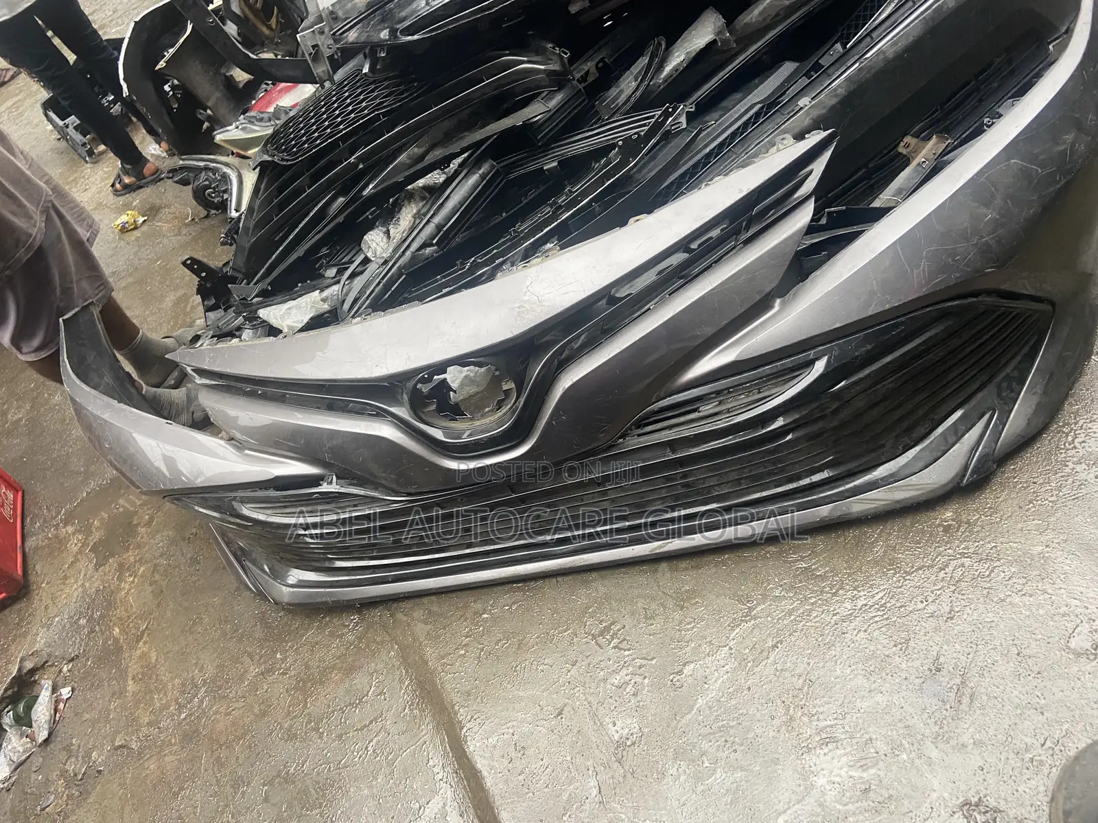 Complete Front Bumper for Toyota Camry 2018 Model Le