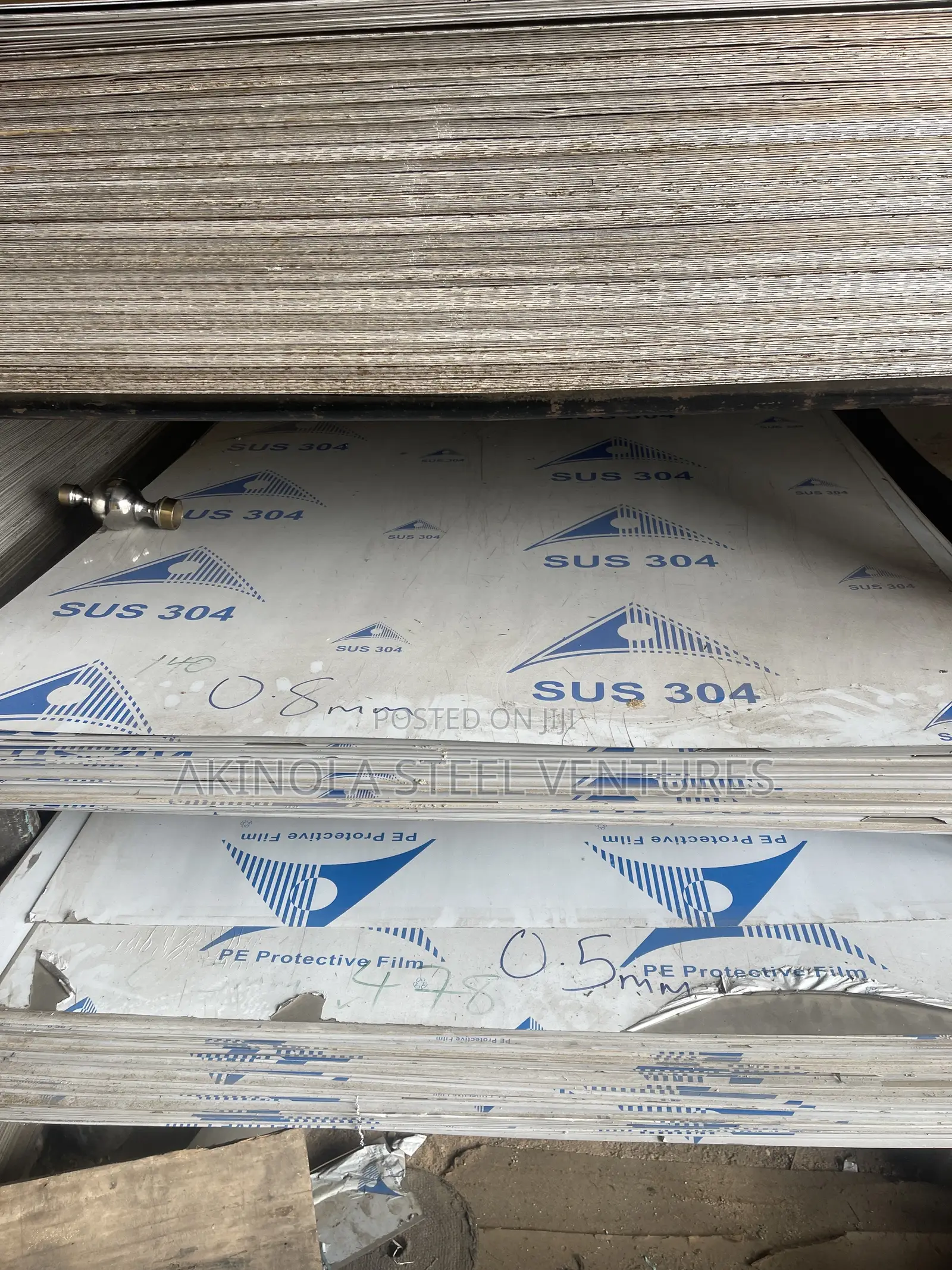 0.8mm Stainless Plate 304