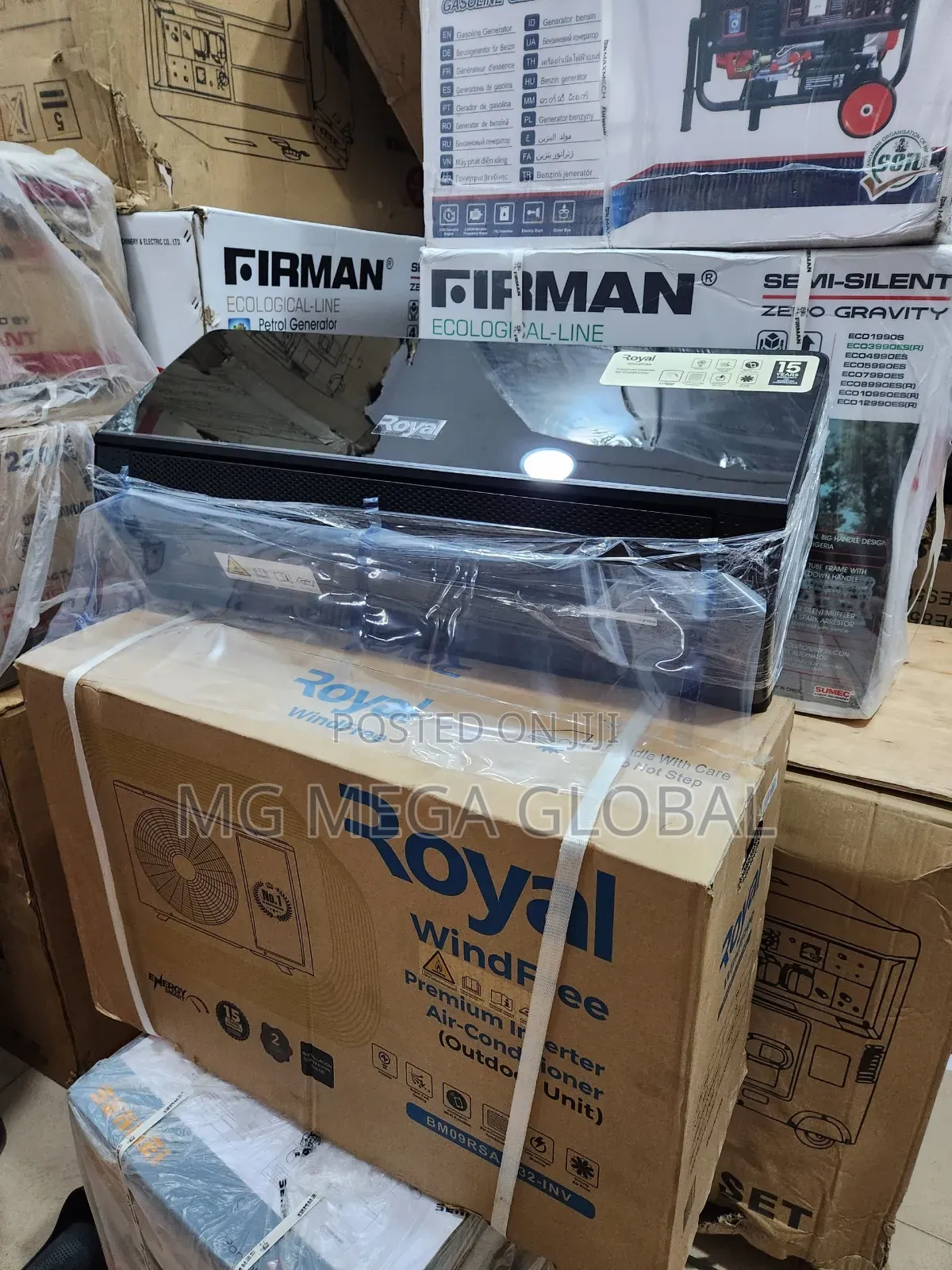 Mirrow Black Face Royal 1.5hp Ac