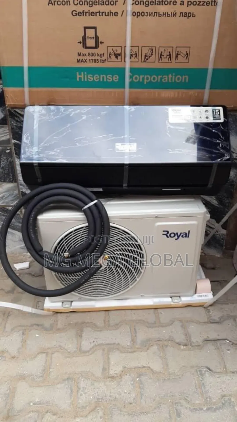 Mirrow Black Face Royal 1.5hp Ac