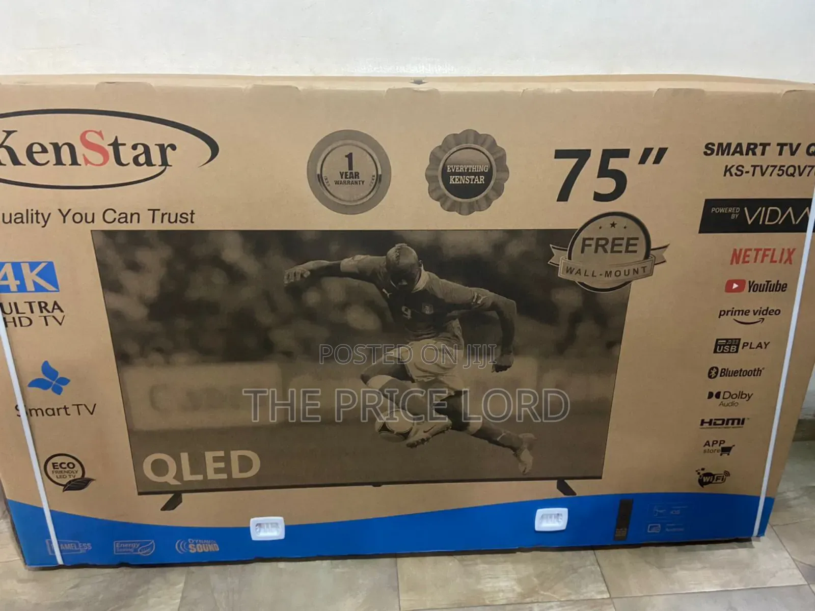 Kenstar Smart 75 Qled Ks-Tv75qv7000a