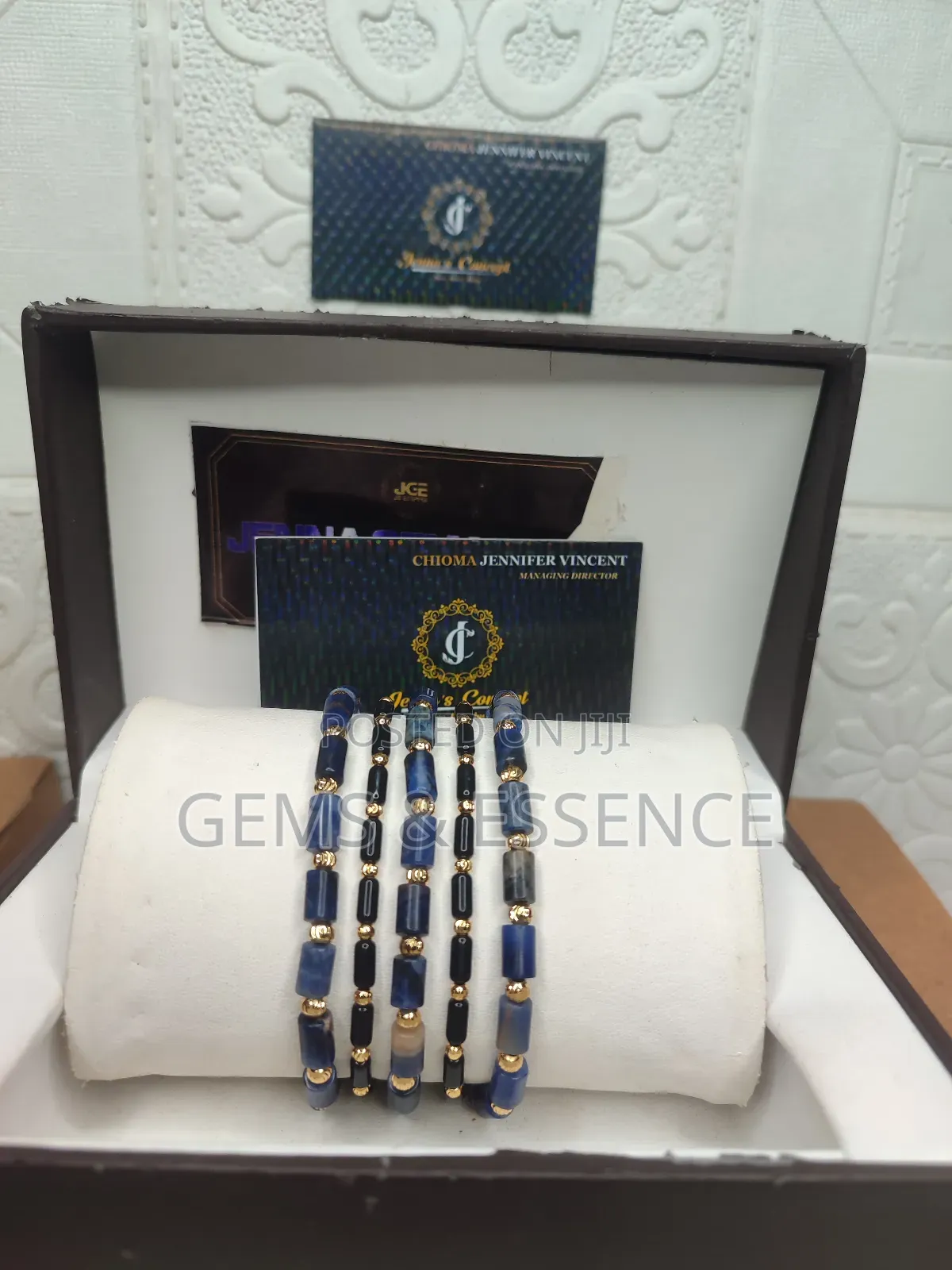 Lapis Bracelet Set