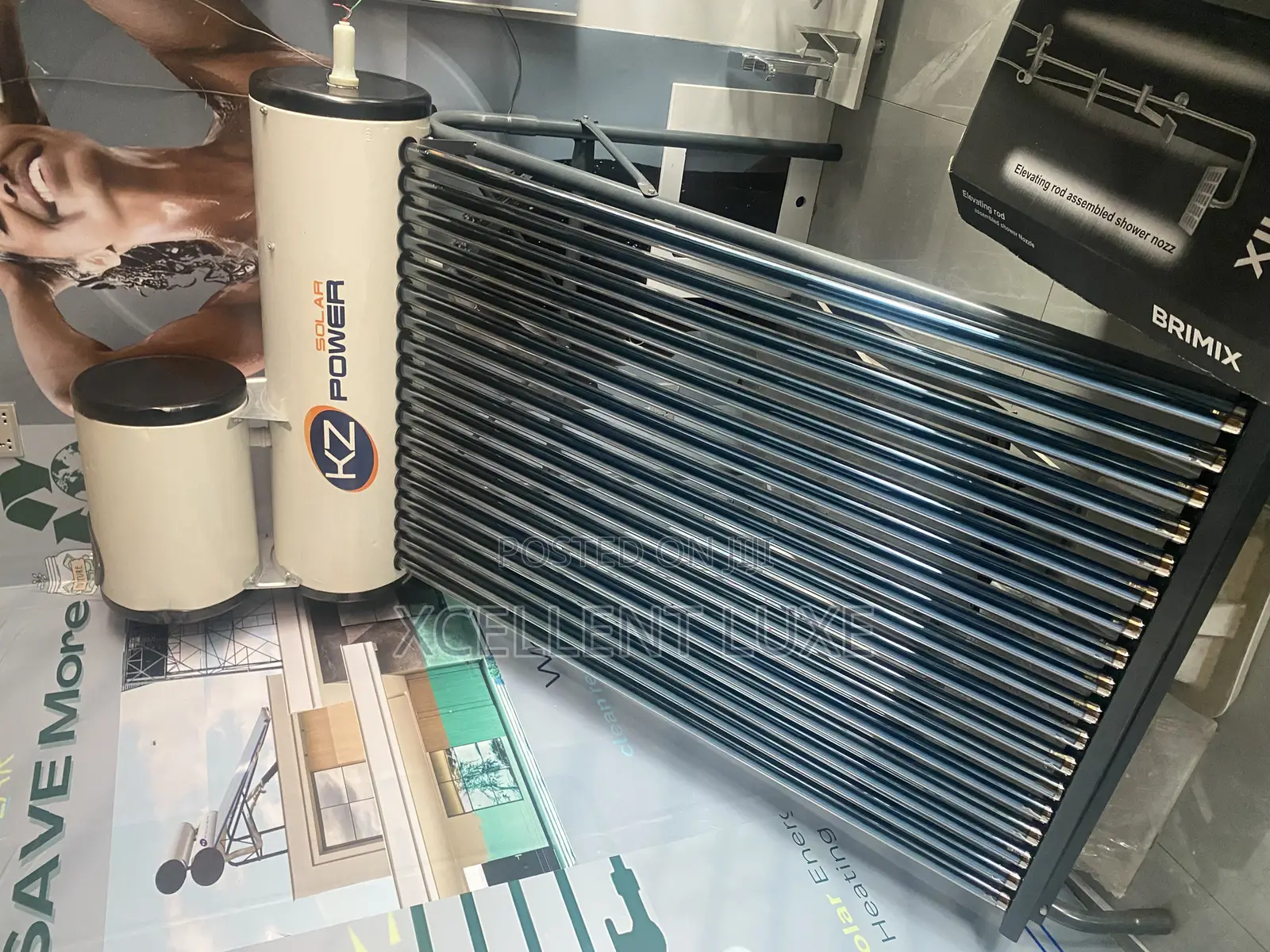 Solar/Electrical Water Heater 160liters Made in Turkey
