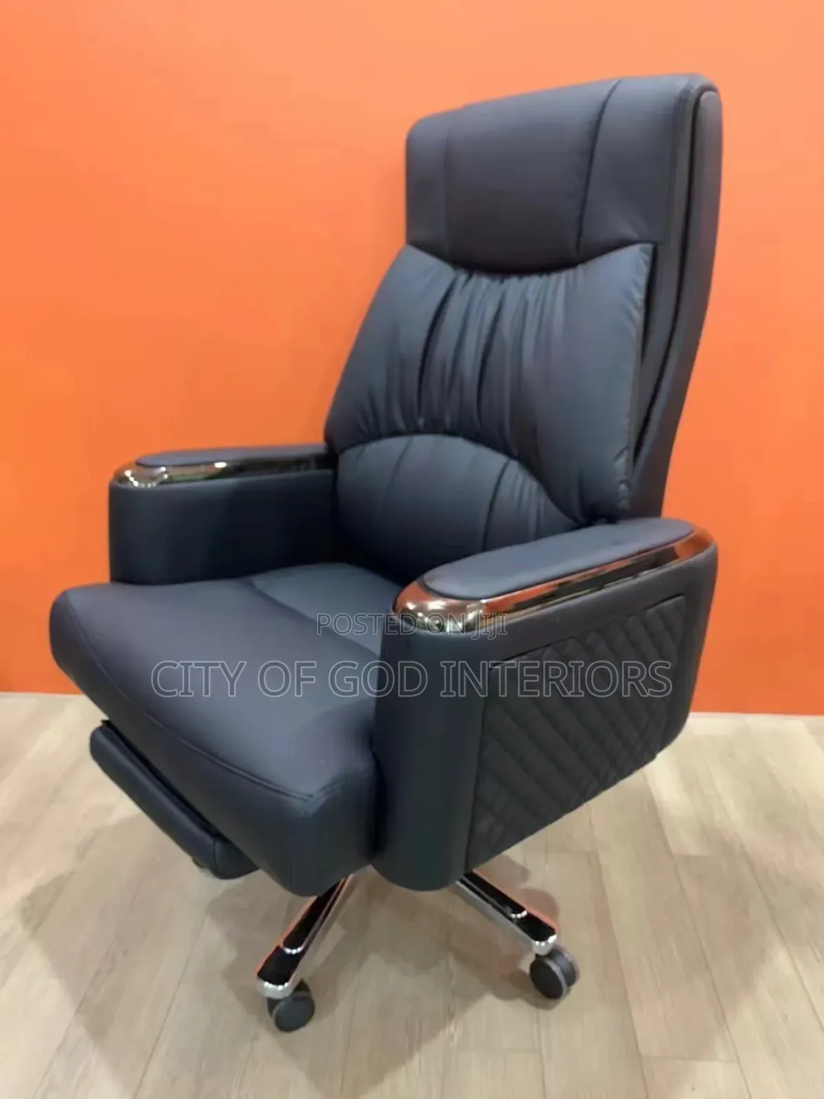 High Class Imported Office Swivel With Foot Rest