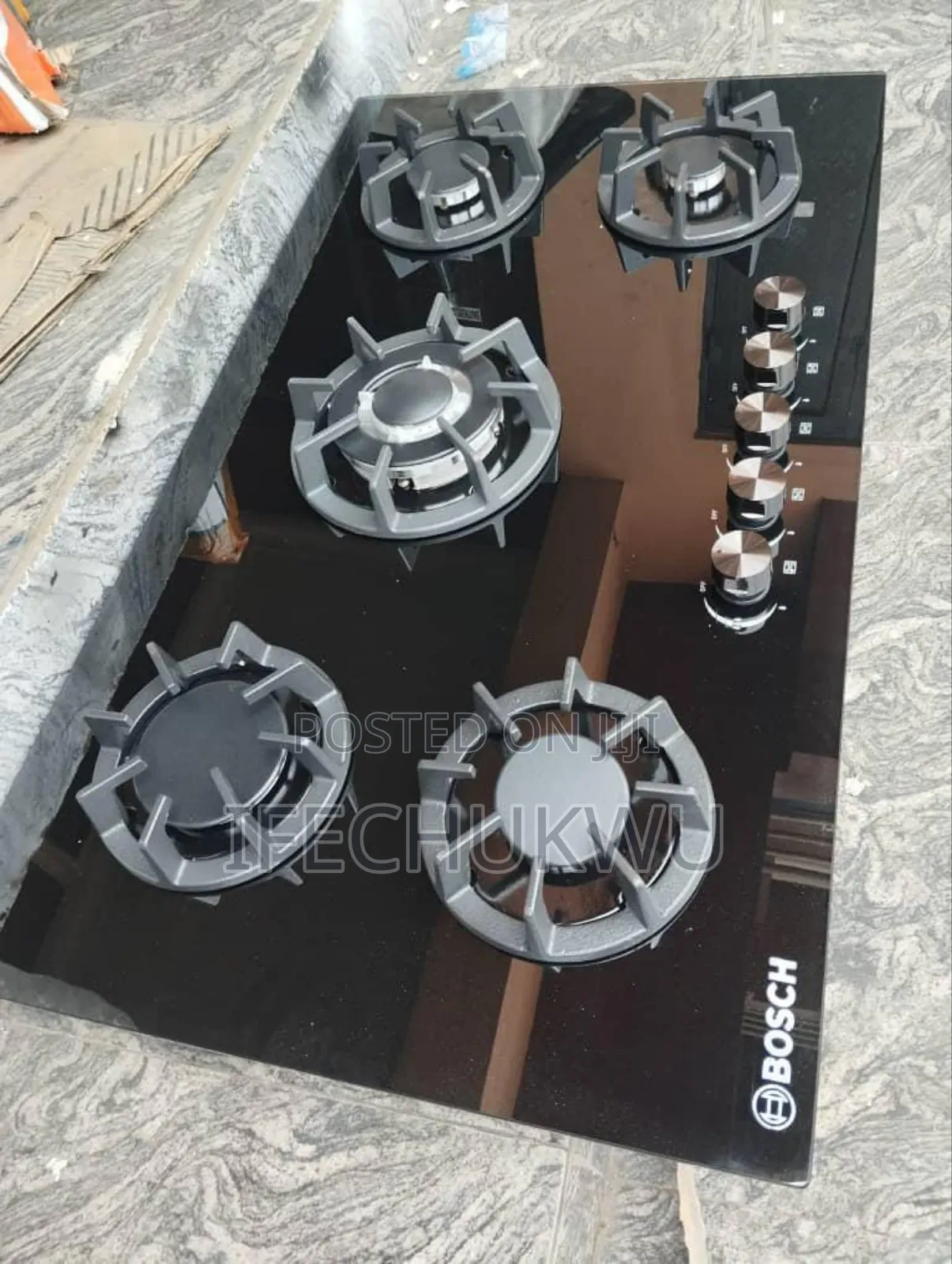 Original Quality Bosch Built-in Automatic Gas Cooker Hob 5 Burners