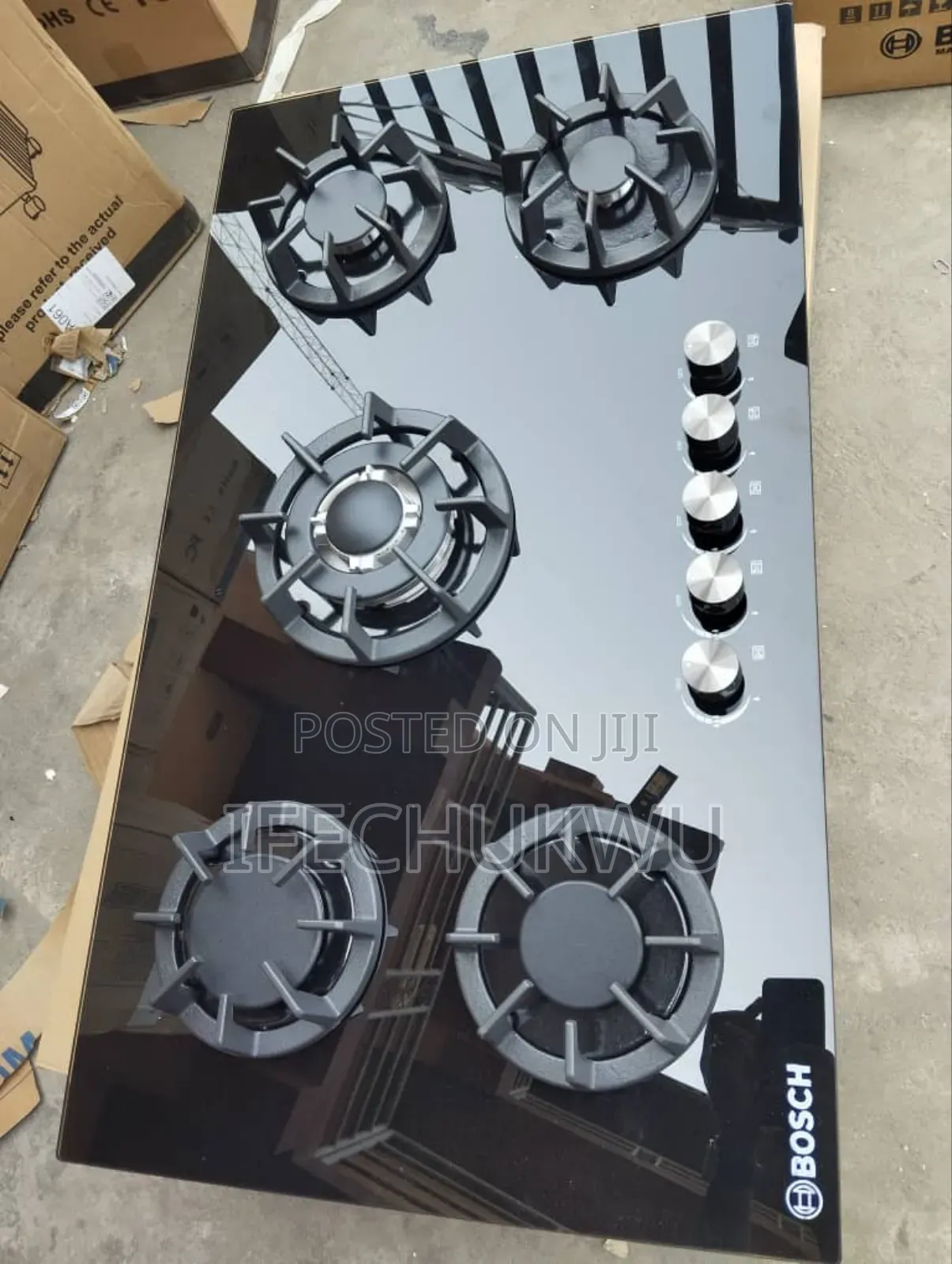 Original Quality Bosch Built-in Automatic Gas Cooker Hob 5 Burners