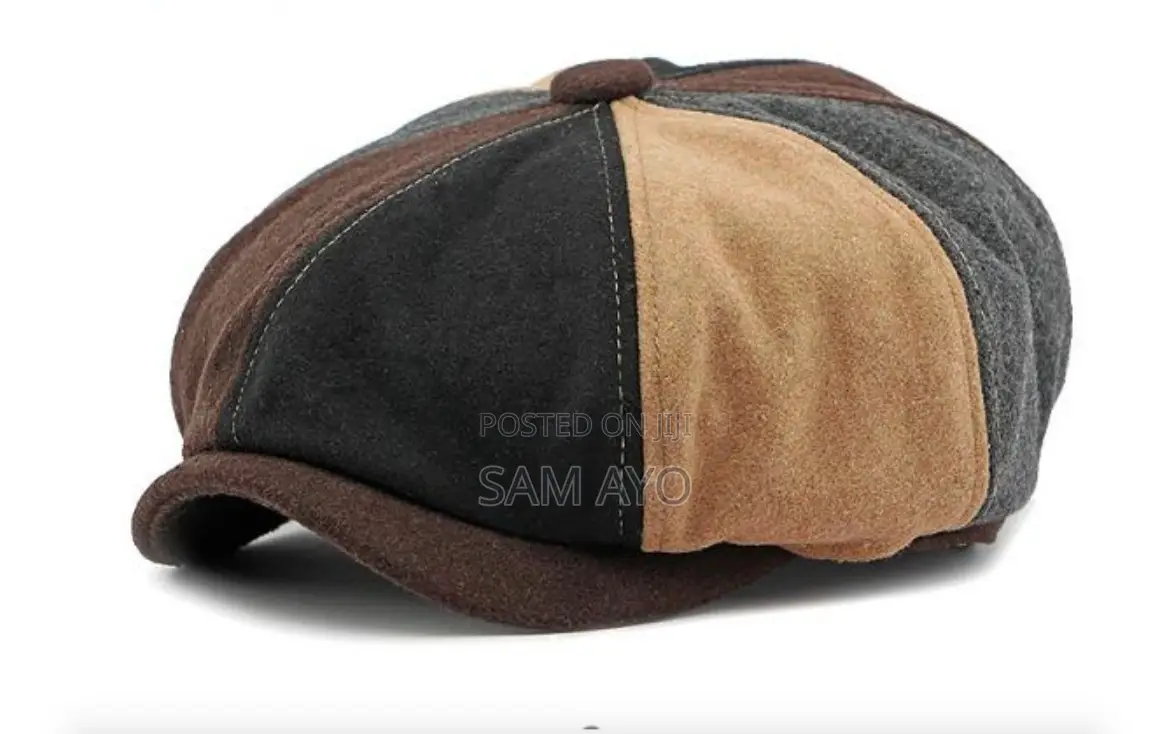 Octagonal Panama Hat Papas Cap