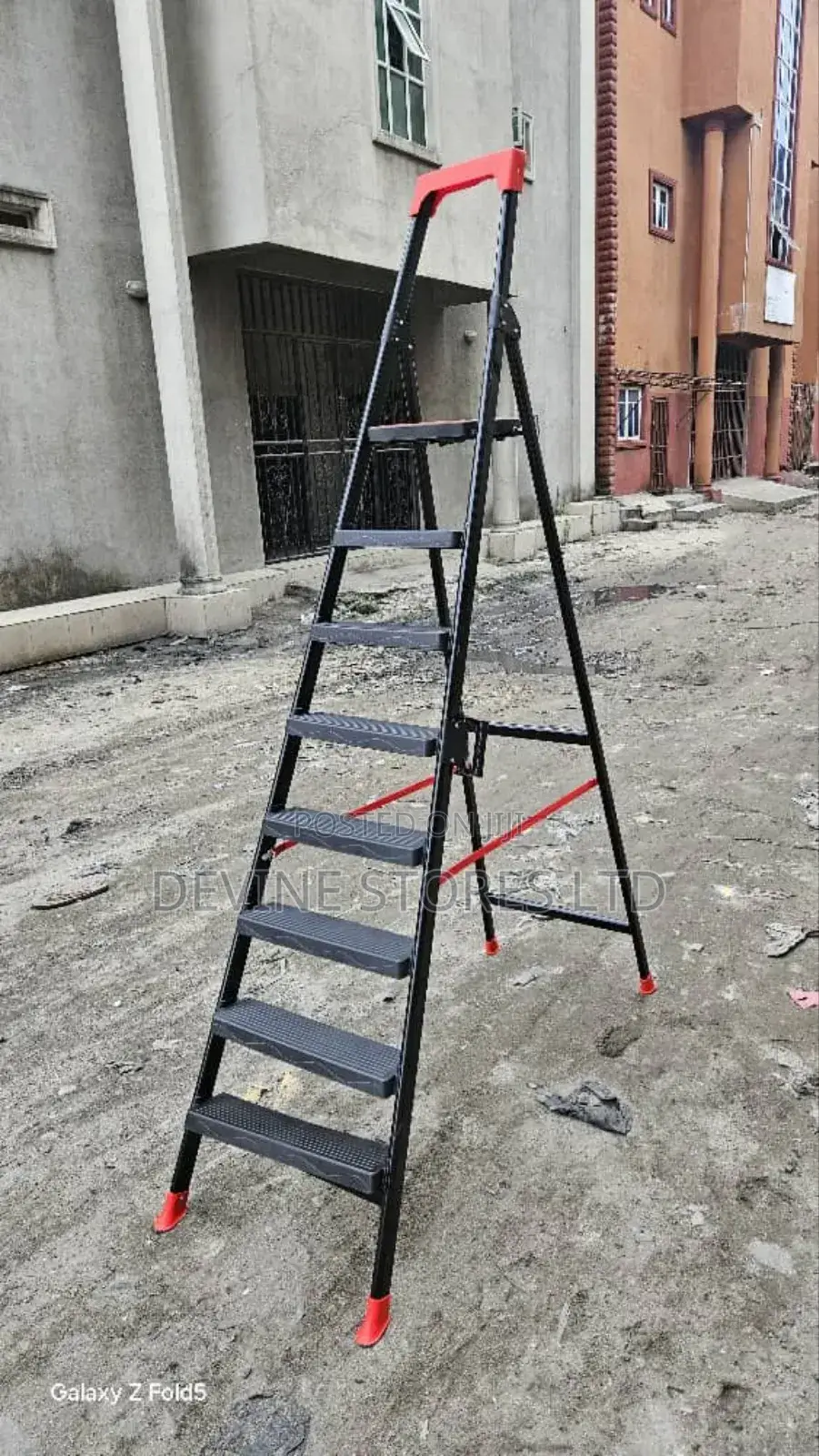 8 Steps Heavy Duty Aluminum Turkey a Ladder