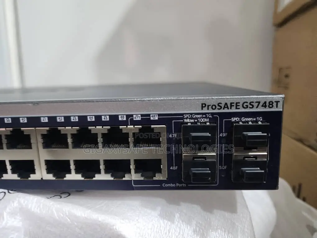 Gs748tv5 — 48-Port Gigabit Ethernet Smart Switch