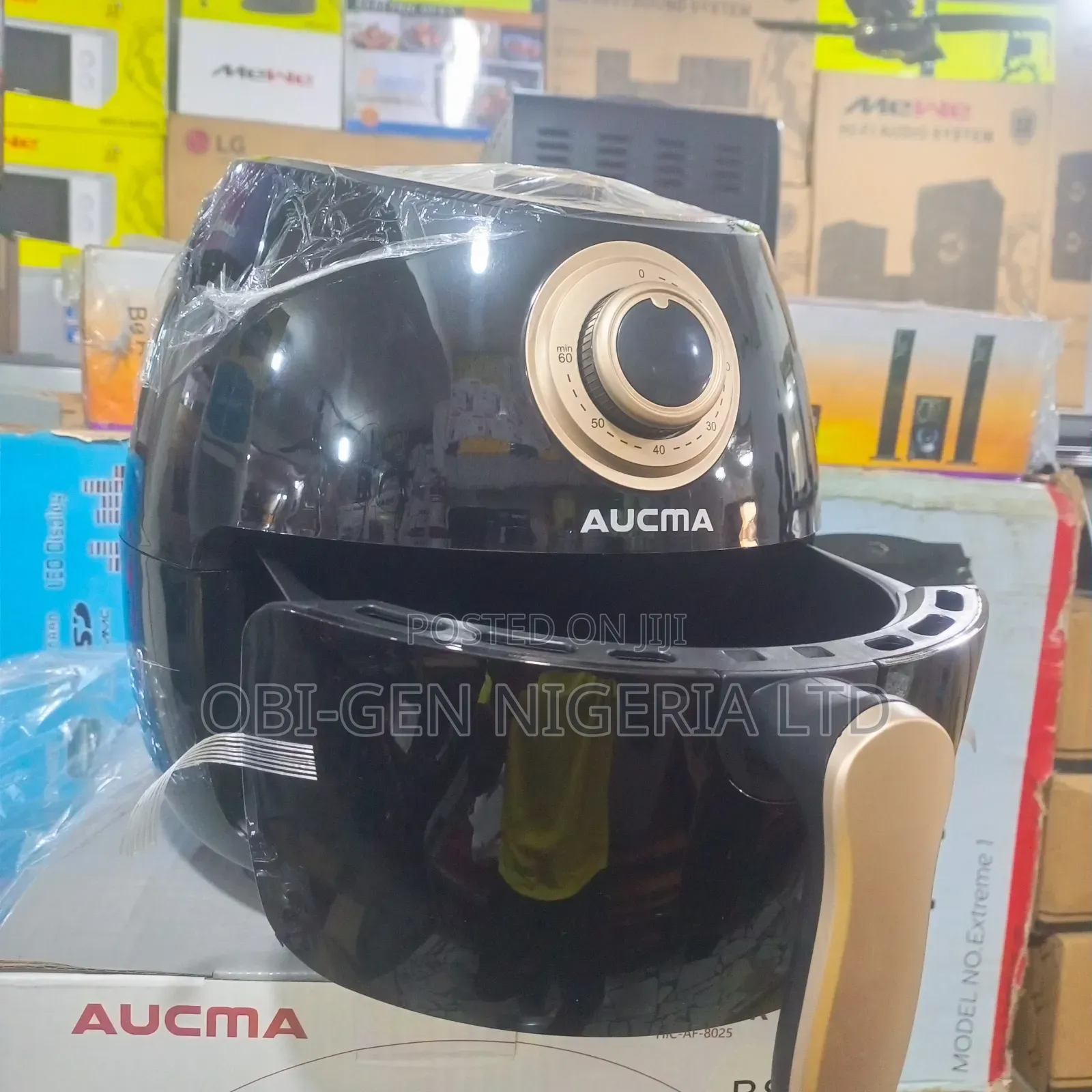 Aucma Hic-8025 Air Fryer, A 5.5l Capacity Set