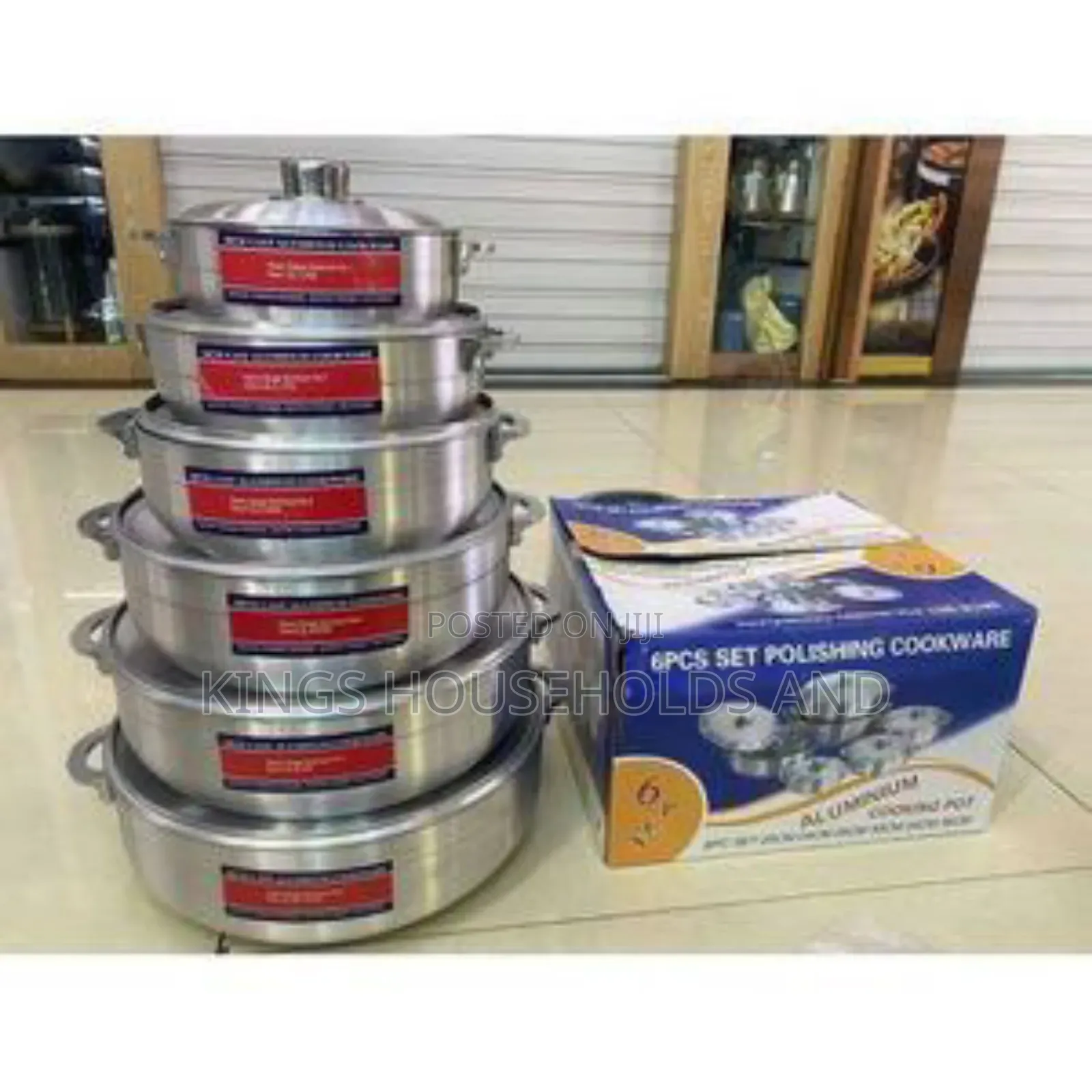 Arike 6 Set Aluminium Pot