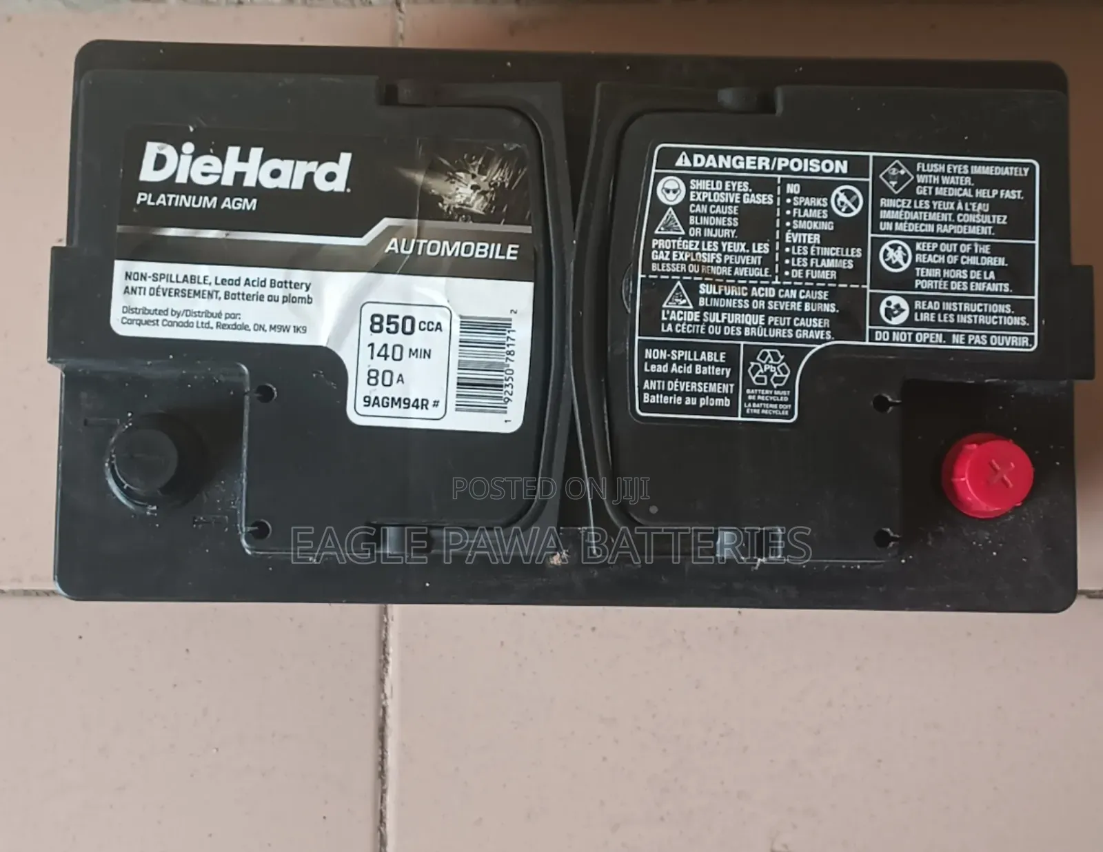 Agm Battery 80ah