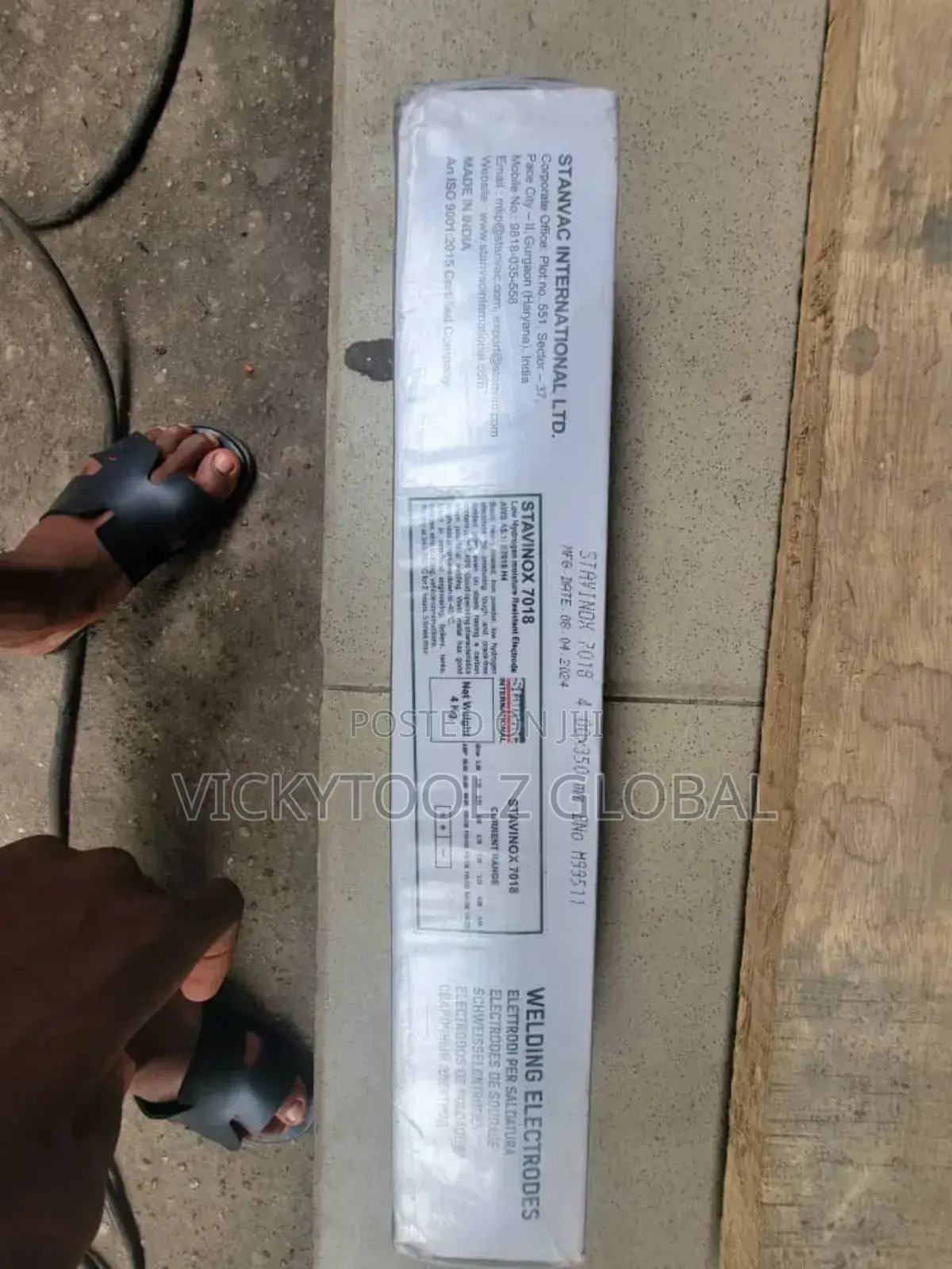 Stanvac Stavinox Welding Electrode 7018 4mmx350 (4kg