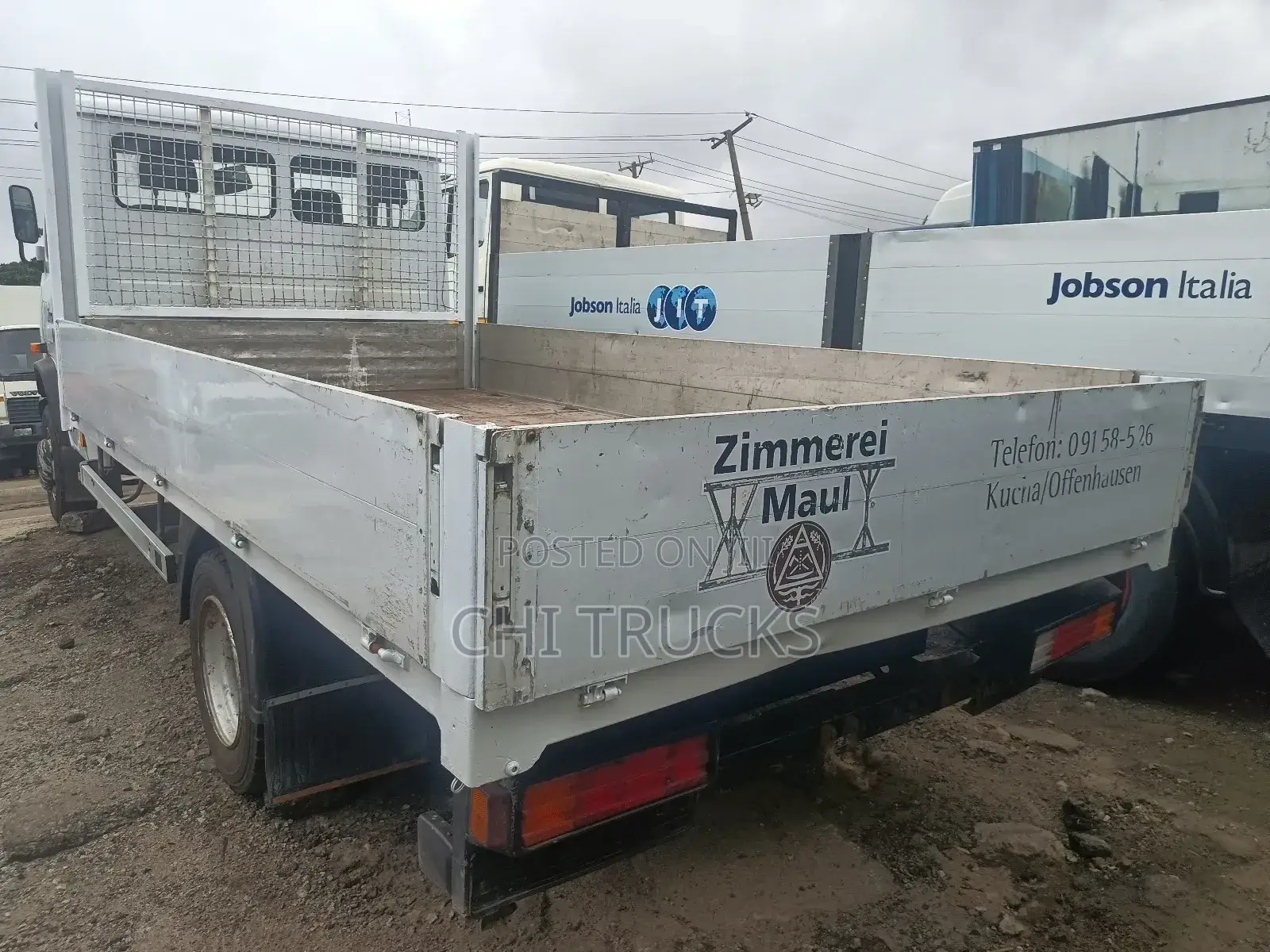 Mercedes 609d Pickup Truck Direct German