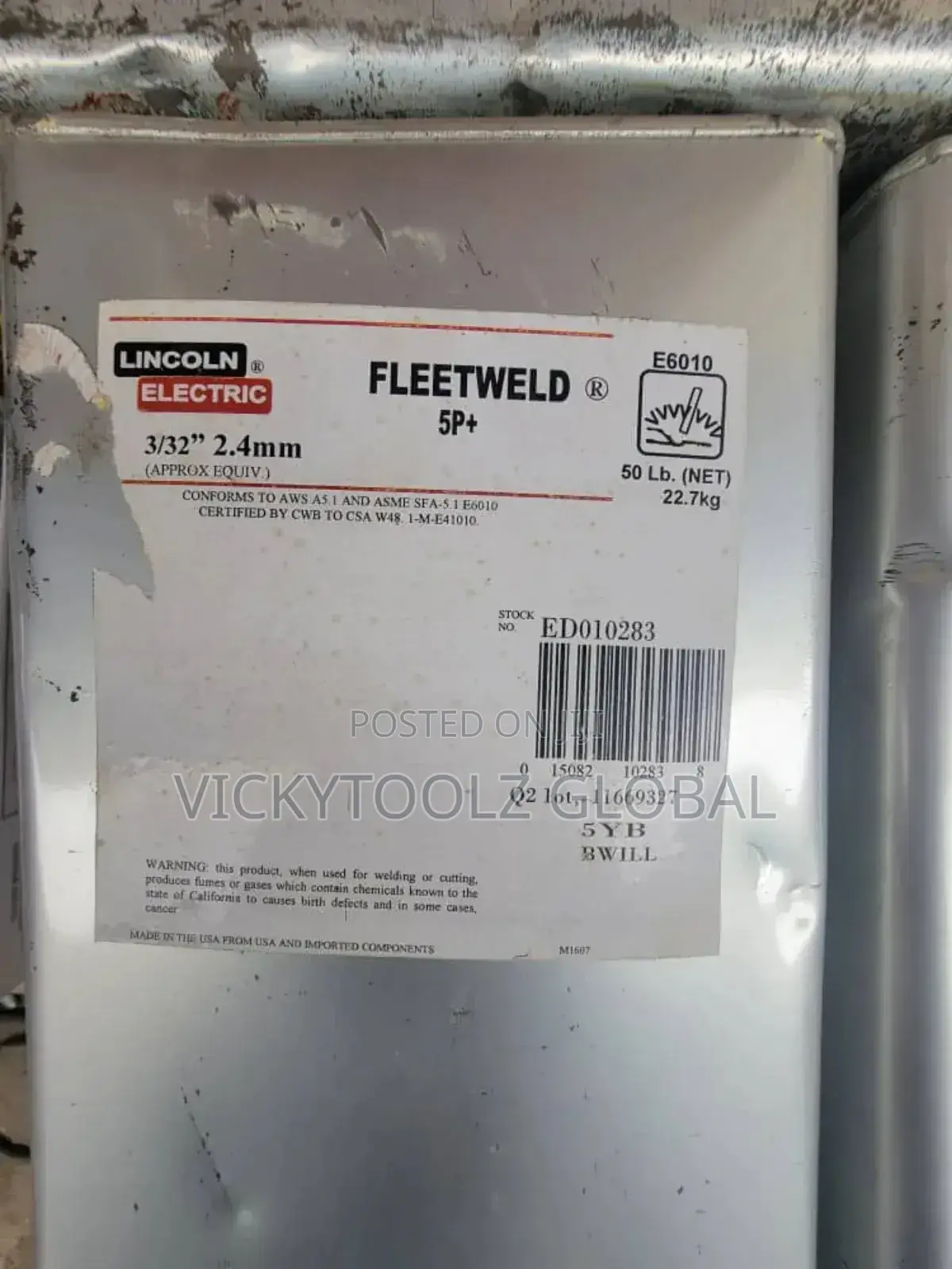 Lincoln Electric Fleeeldweld 5p+ 3/32(2.4mm) 22.7kg