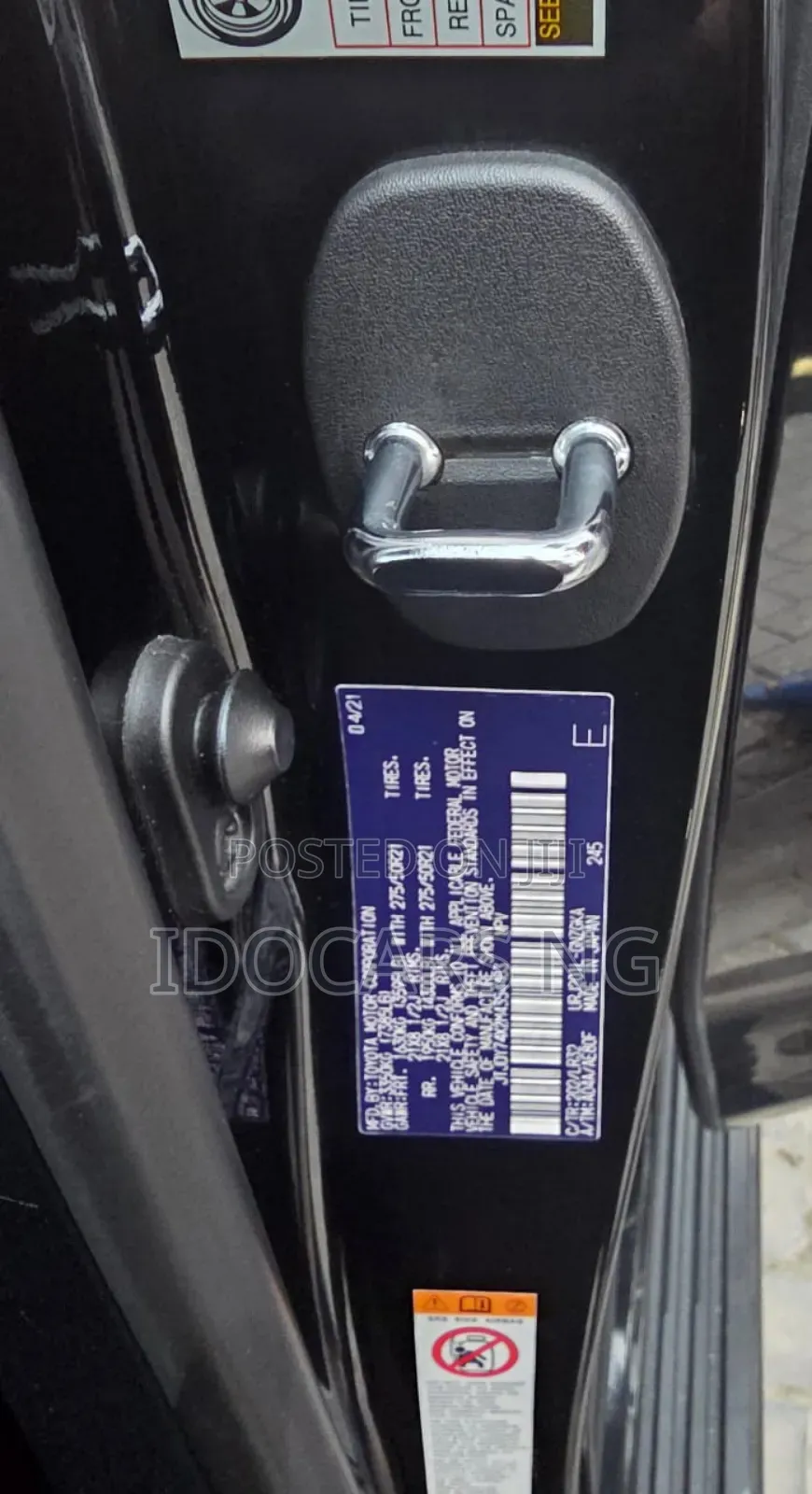 New Lexus LX 570 (5 seats) AWD 2021 Black