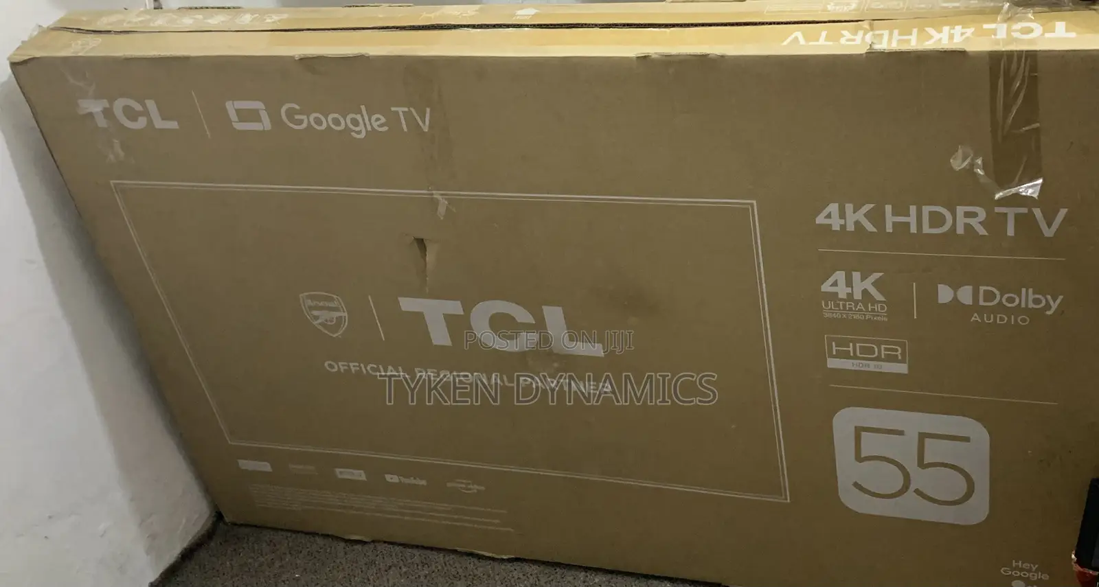 TCL 55inch HDR Android Qled Smart Google Tv