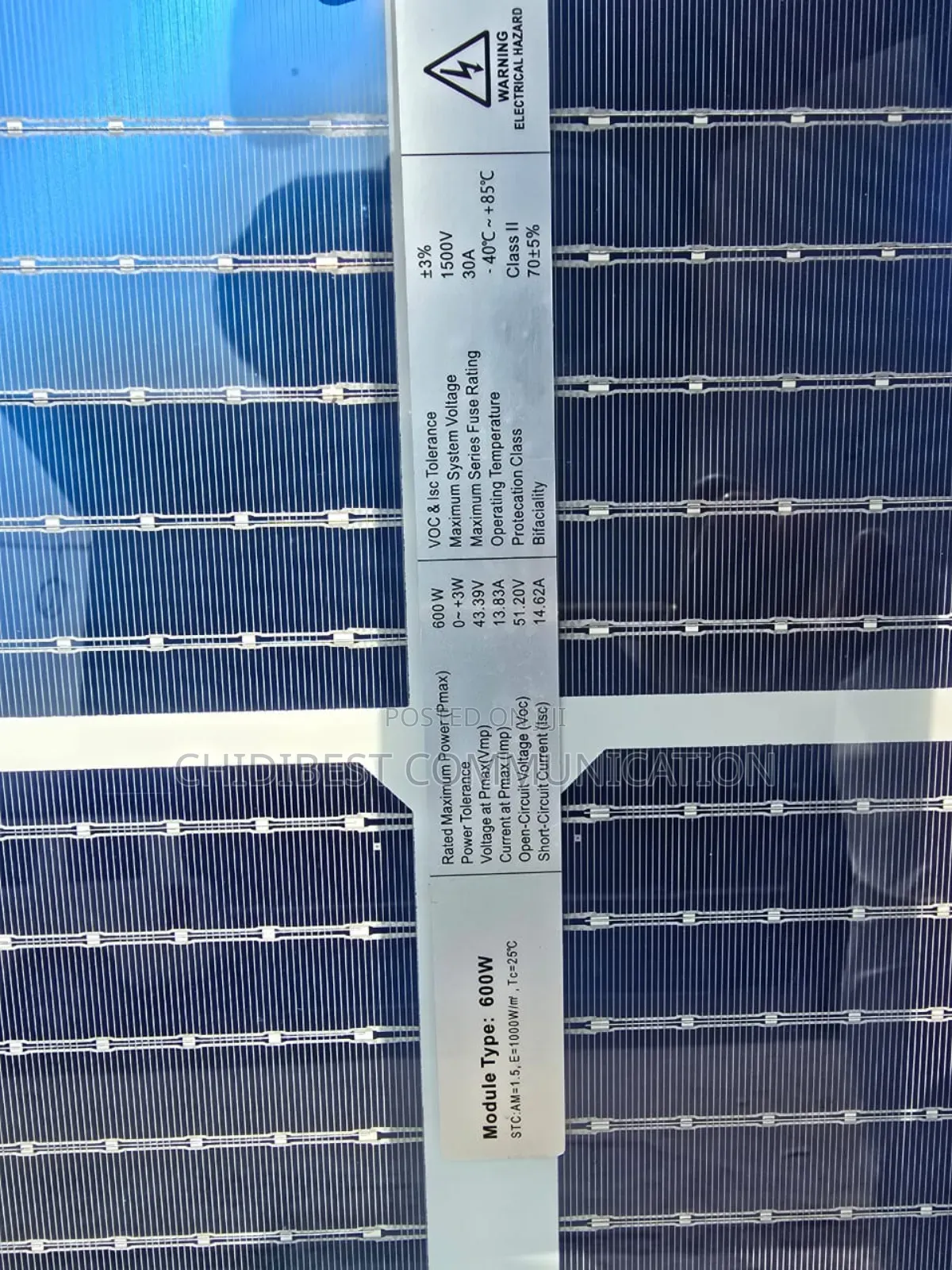 600wts Jinko Solar Panels Bifacial Is Available
