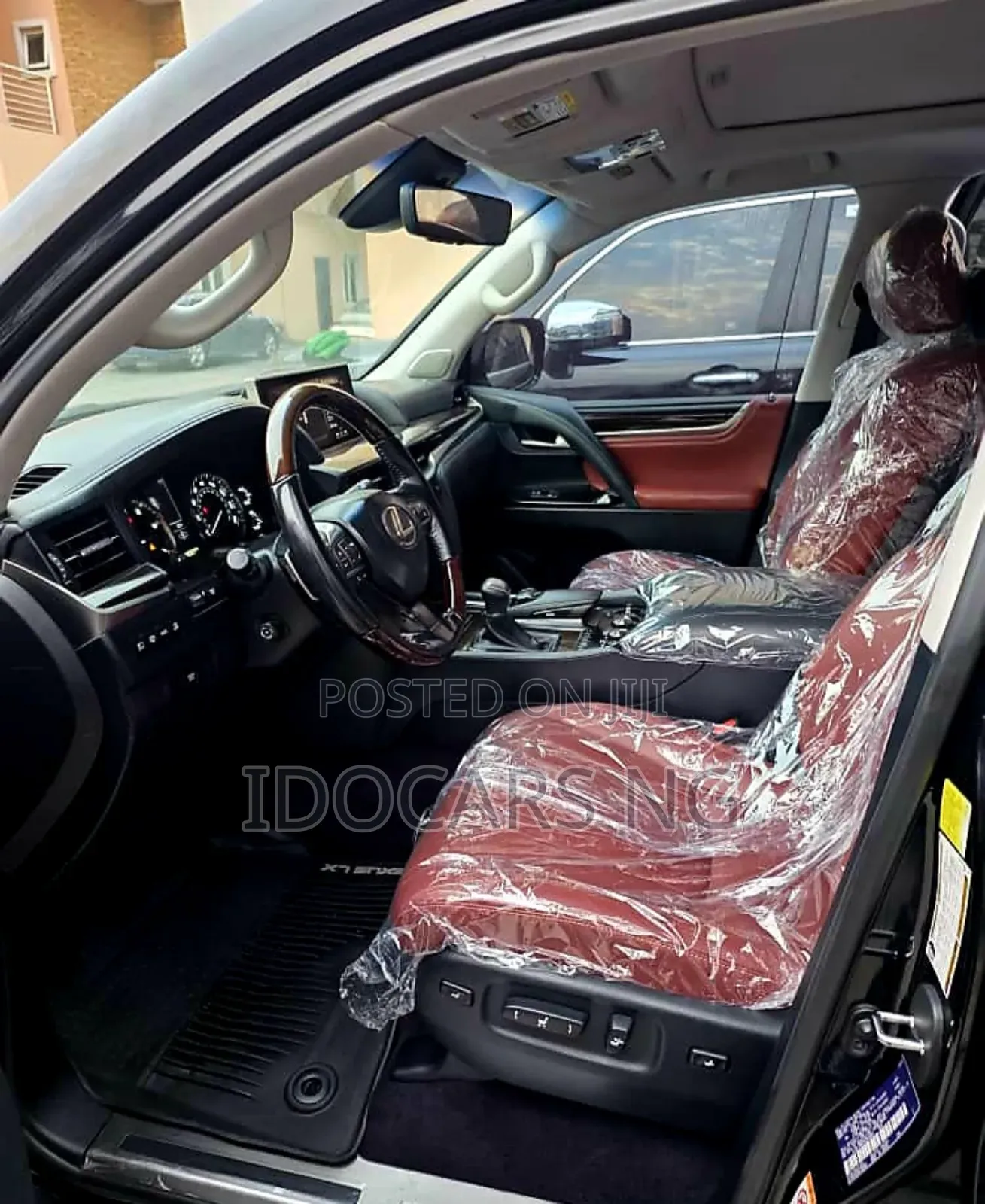 New Lexus LX 570 (5 seats) AWD 2021 Black