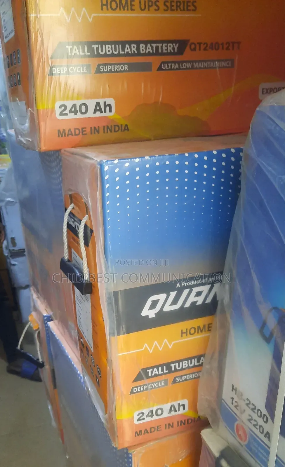 240ha Quantum Tubular Battery