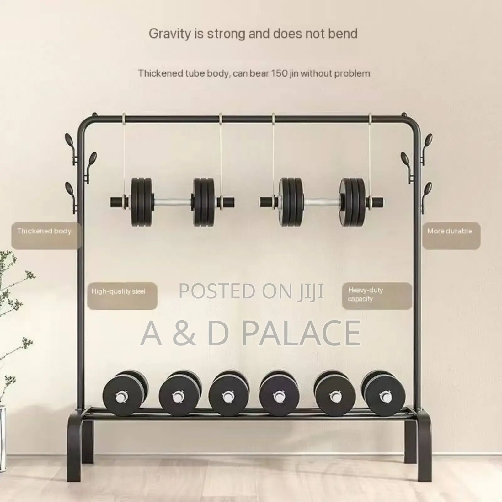35kg Strong Single Pole Cloth/Shoe Rack With Tyre