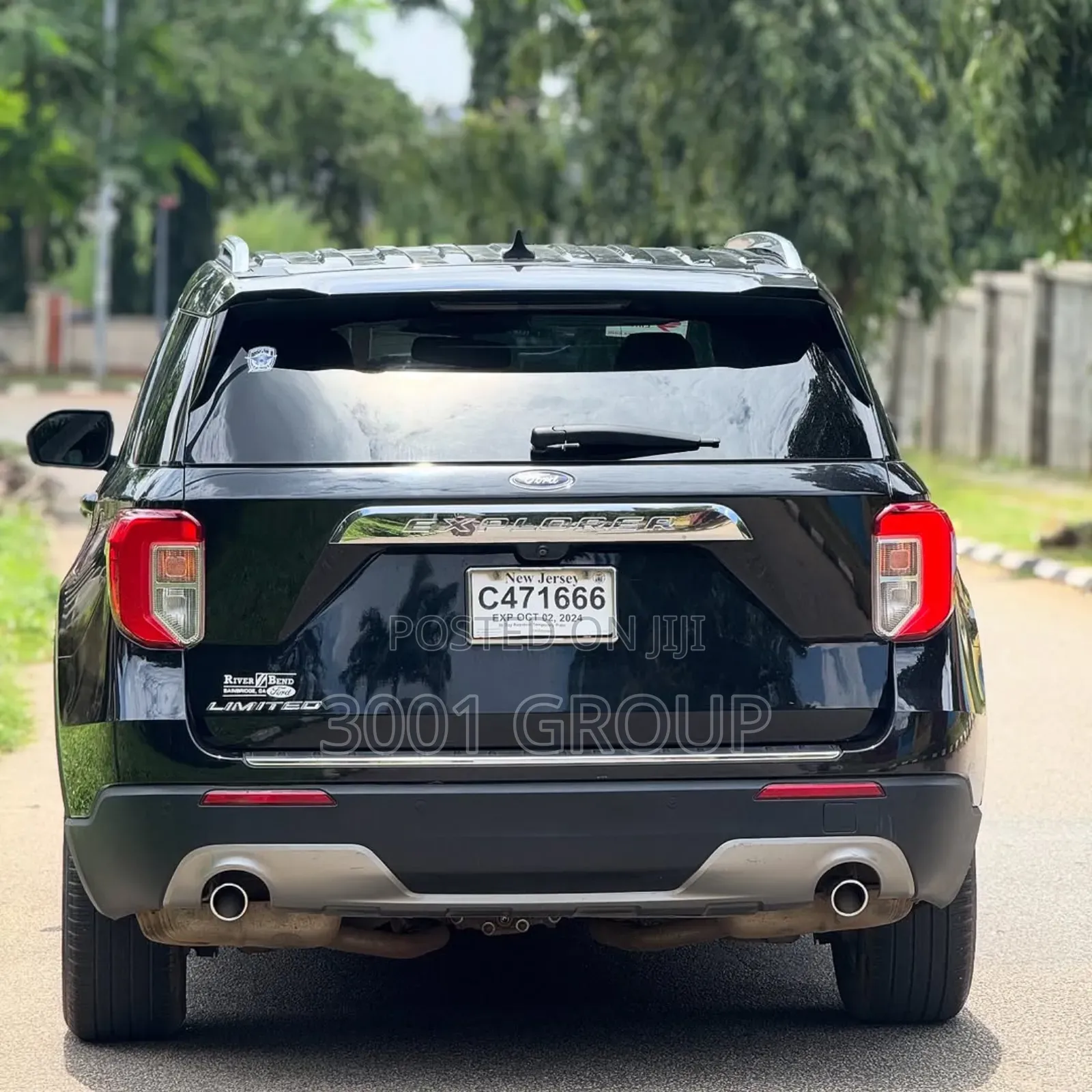 Ford Explorer Limited 2021 Black