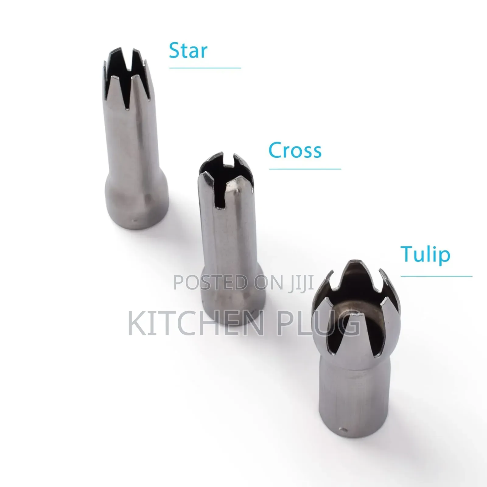 Cream Whipper Accessories/ Injector Tips, a Cleaning Brush.