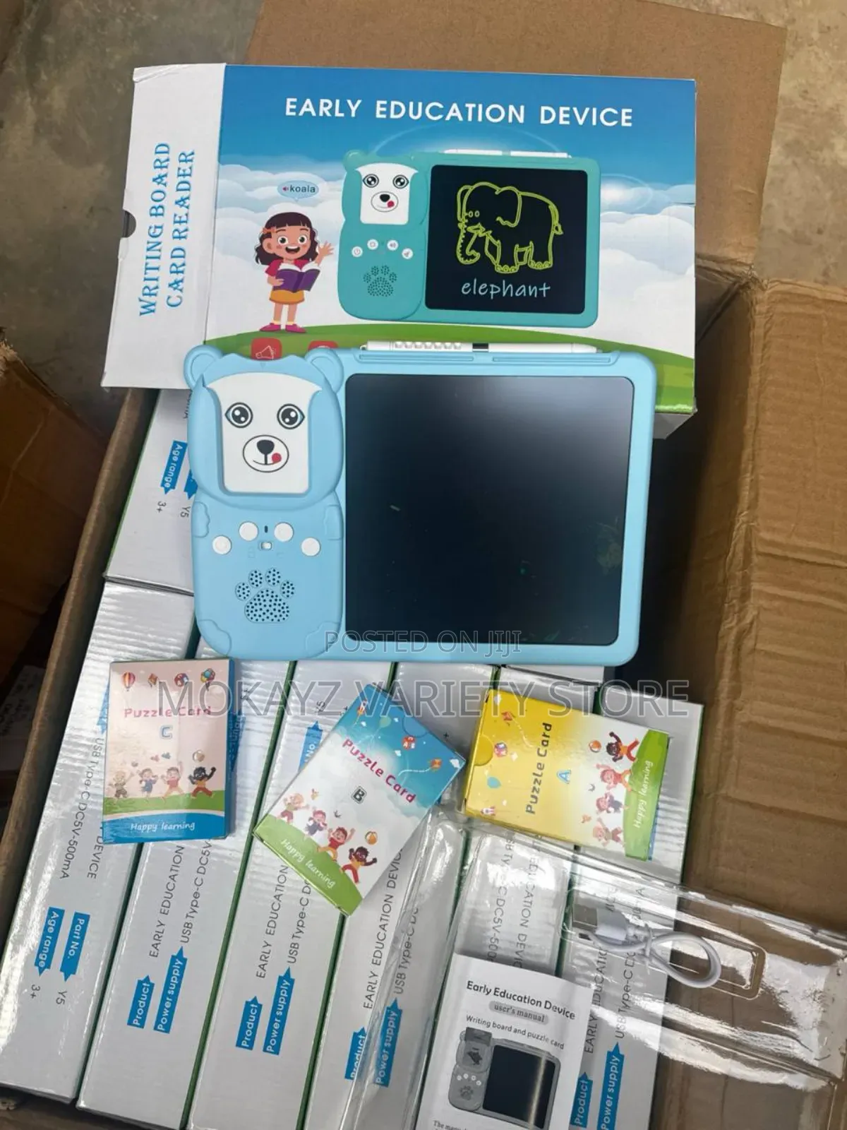 2in1 Writing Board and Early Learning Educational Card Reader Device