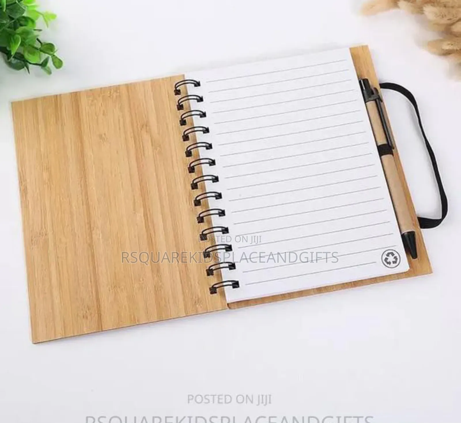 Bamboo Notepad and Pen