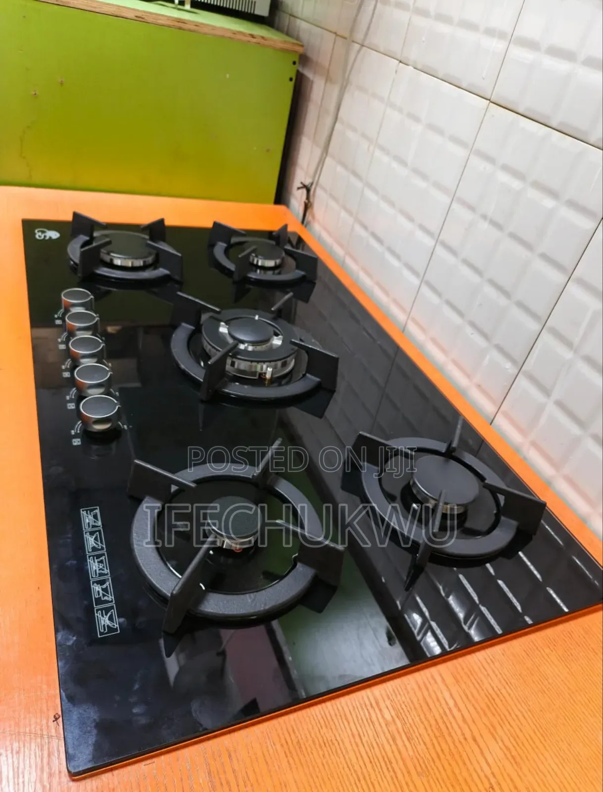 Original Gs Inbuilt Gas Cooker Hob 60x90cm 5 All Gas Burners Automatic