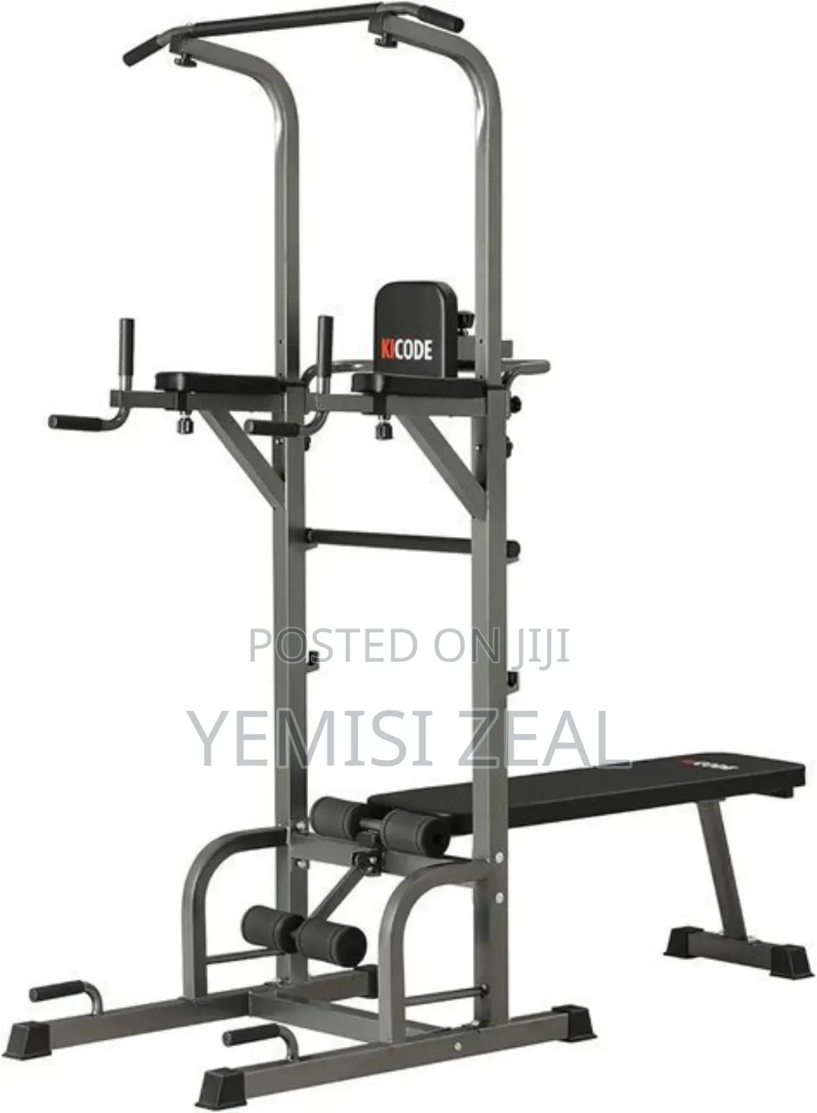 Durable Fitness Power Tower With Bench