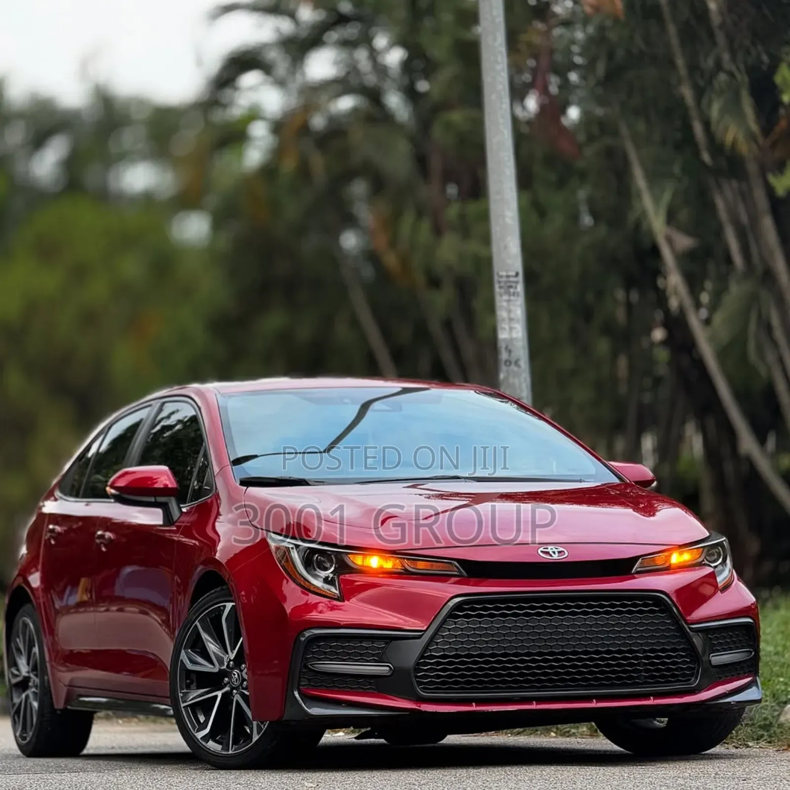 Toyota Corolla XSE 2020 Burgundy