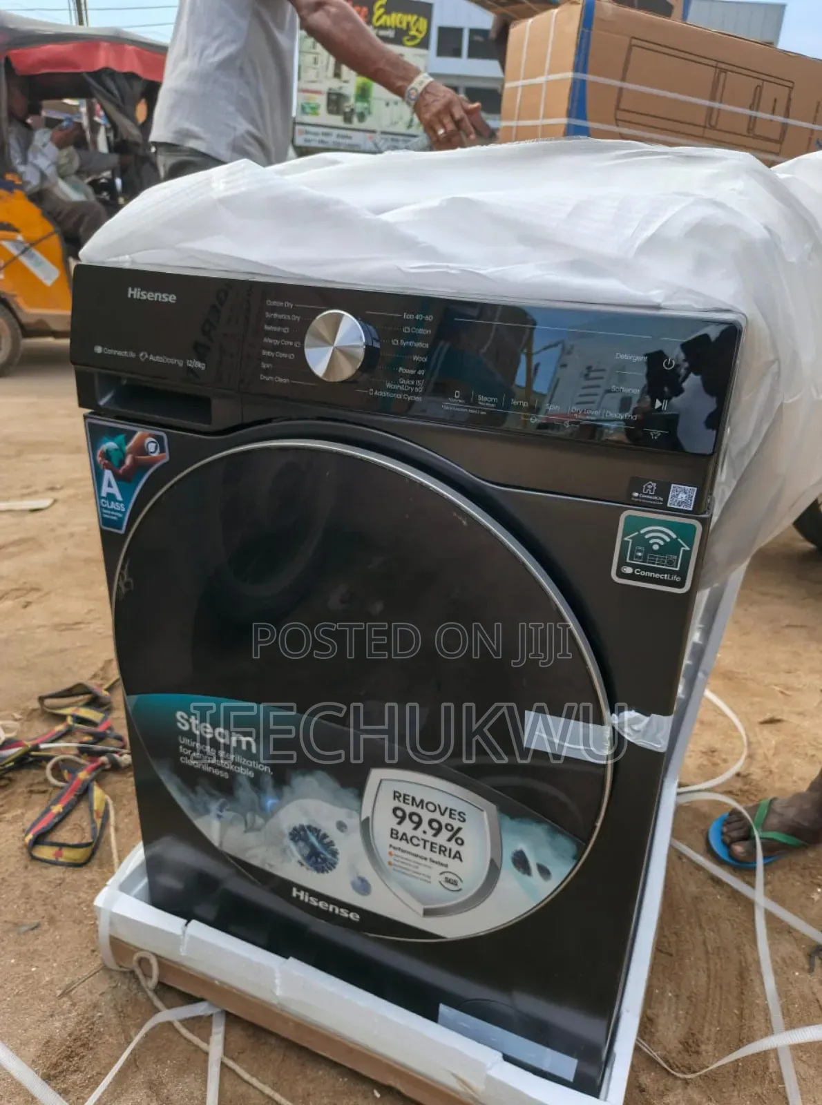 Original Hisense 12kg Automatic Inverter Washing Dryer Front Load