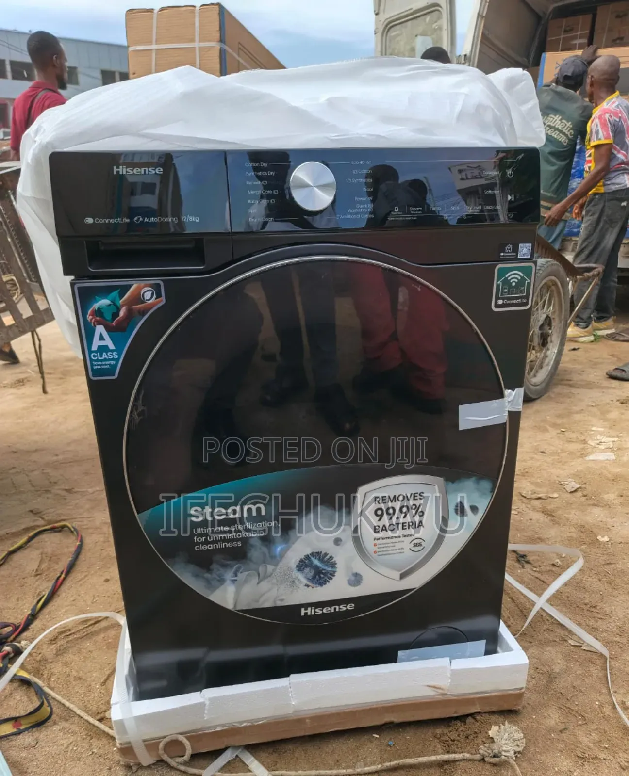 Original Hisense 12kg Automatic Inverter Washing Dryer Front Load