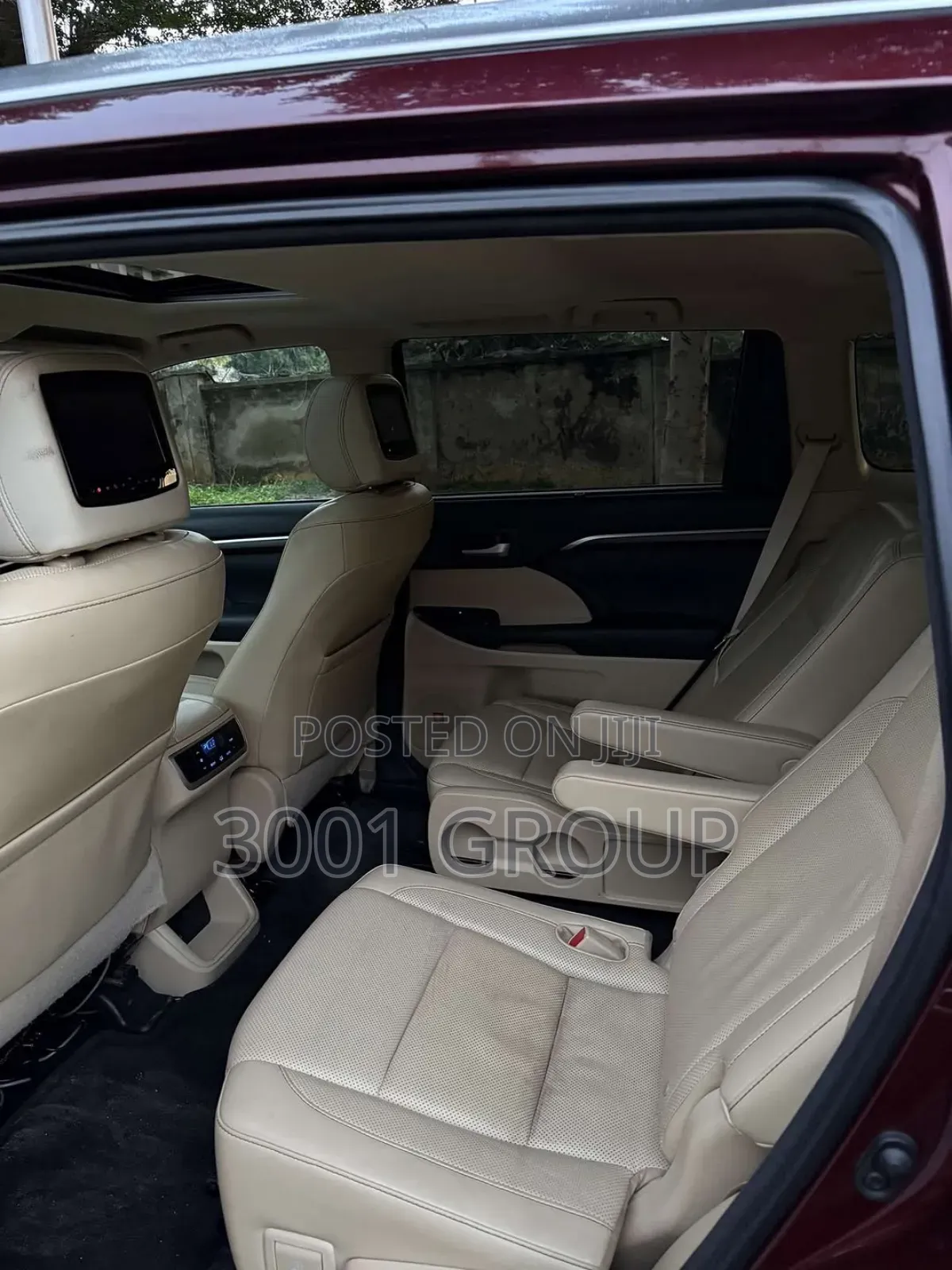 Toyota Highlander Limited Platinum V6 4x2 (3.5L 6cyl 6A) 2016 Burgundy