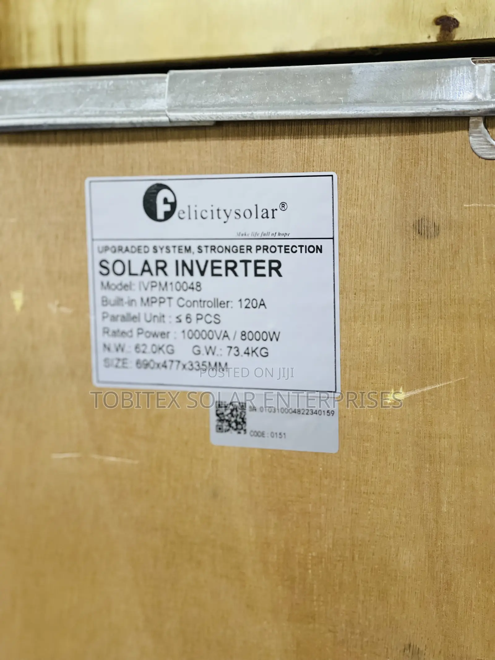 10kva Felicity Hybrid Inverter