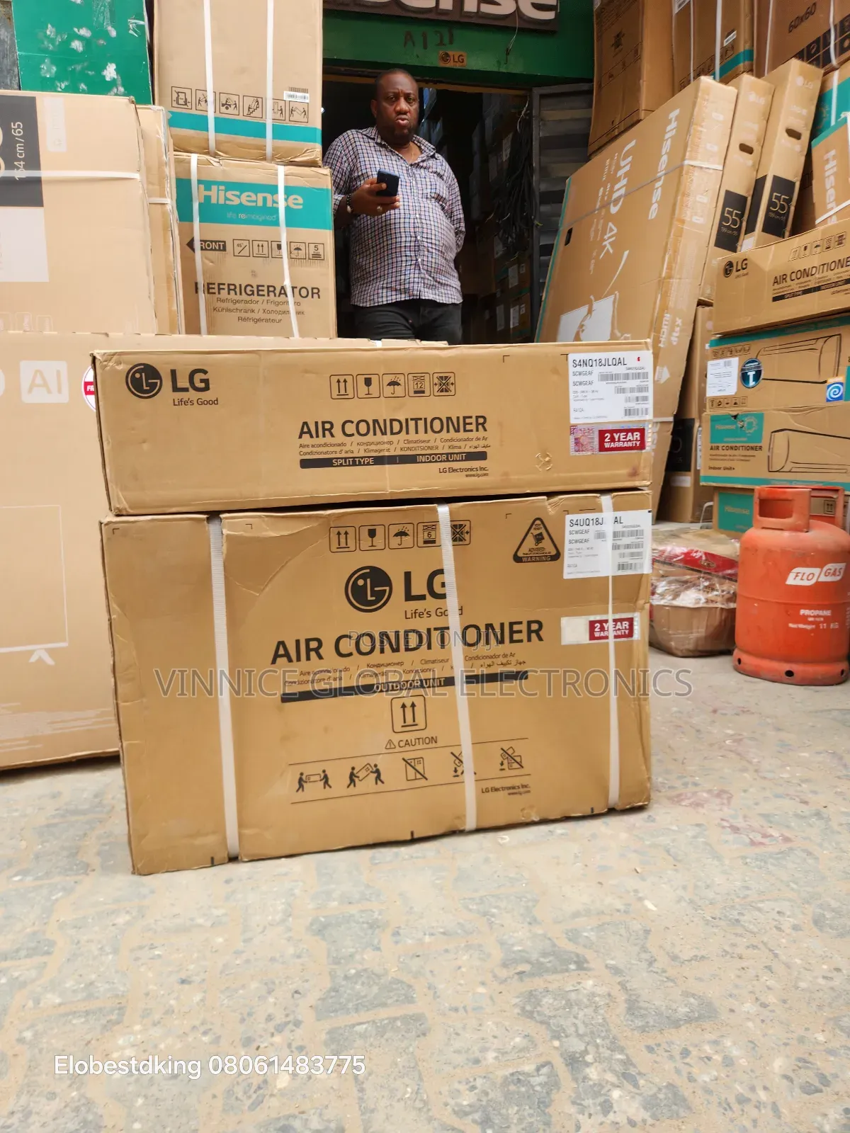 1.5hp Original Lg Air Conditioner With 2 Years Warranty Fuani
