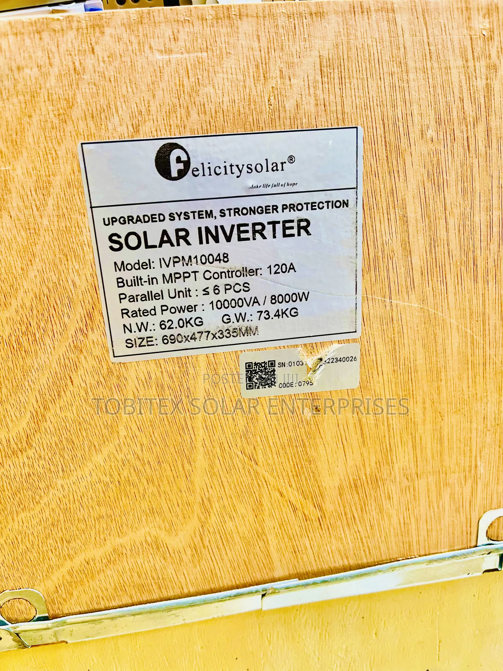Hybrid Felicity Inverter 10kva System