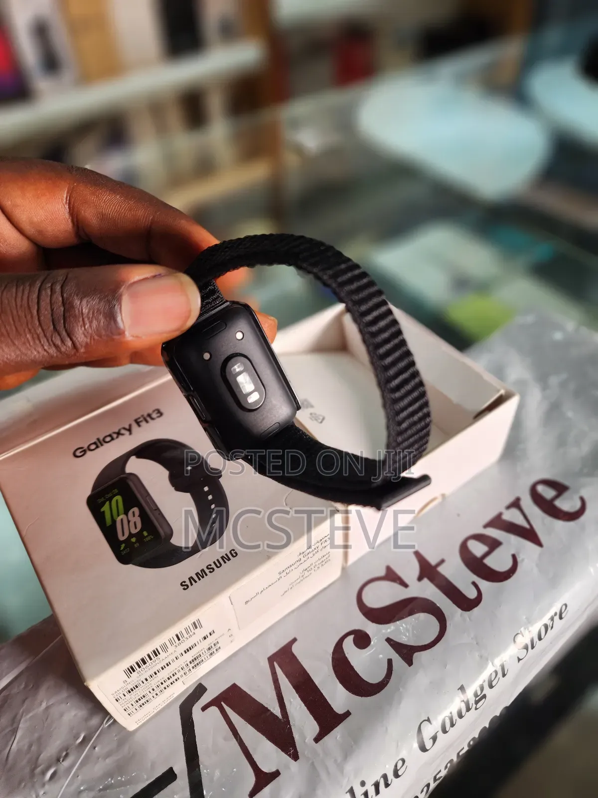 Samsung Galaxy Fit3 Fitness Tracker Smartwatch Open Box