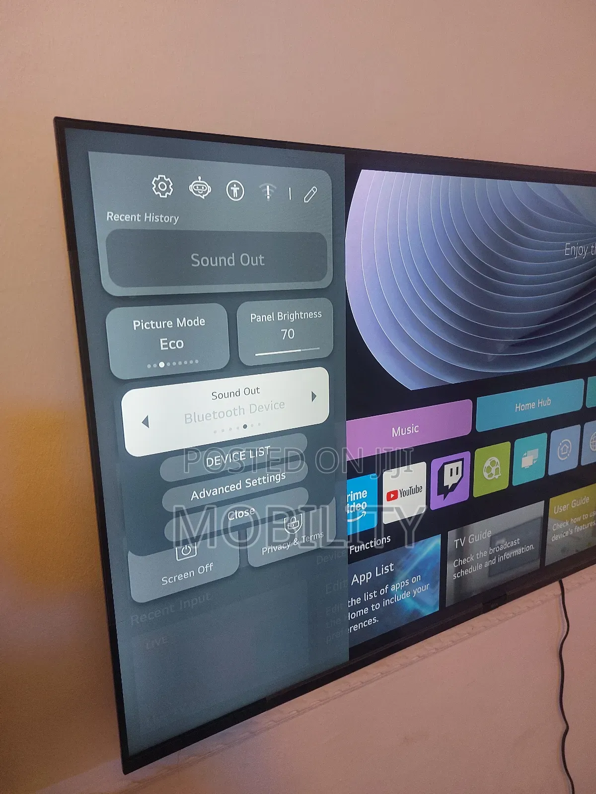 LG 55'' Uhd Smart TV+Netflix,Youtube App+24 Months Warranty