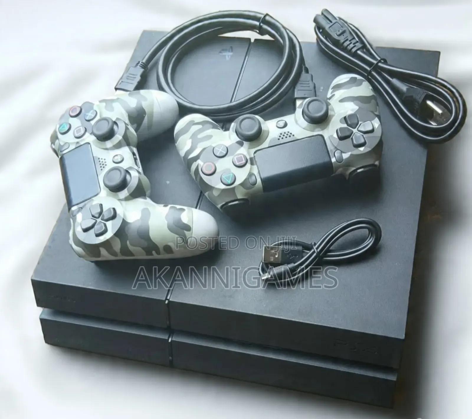 Sony Playstation 4 ( Ps4 ) With 5 Games Plus 5 Kids GMS