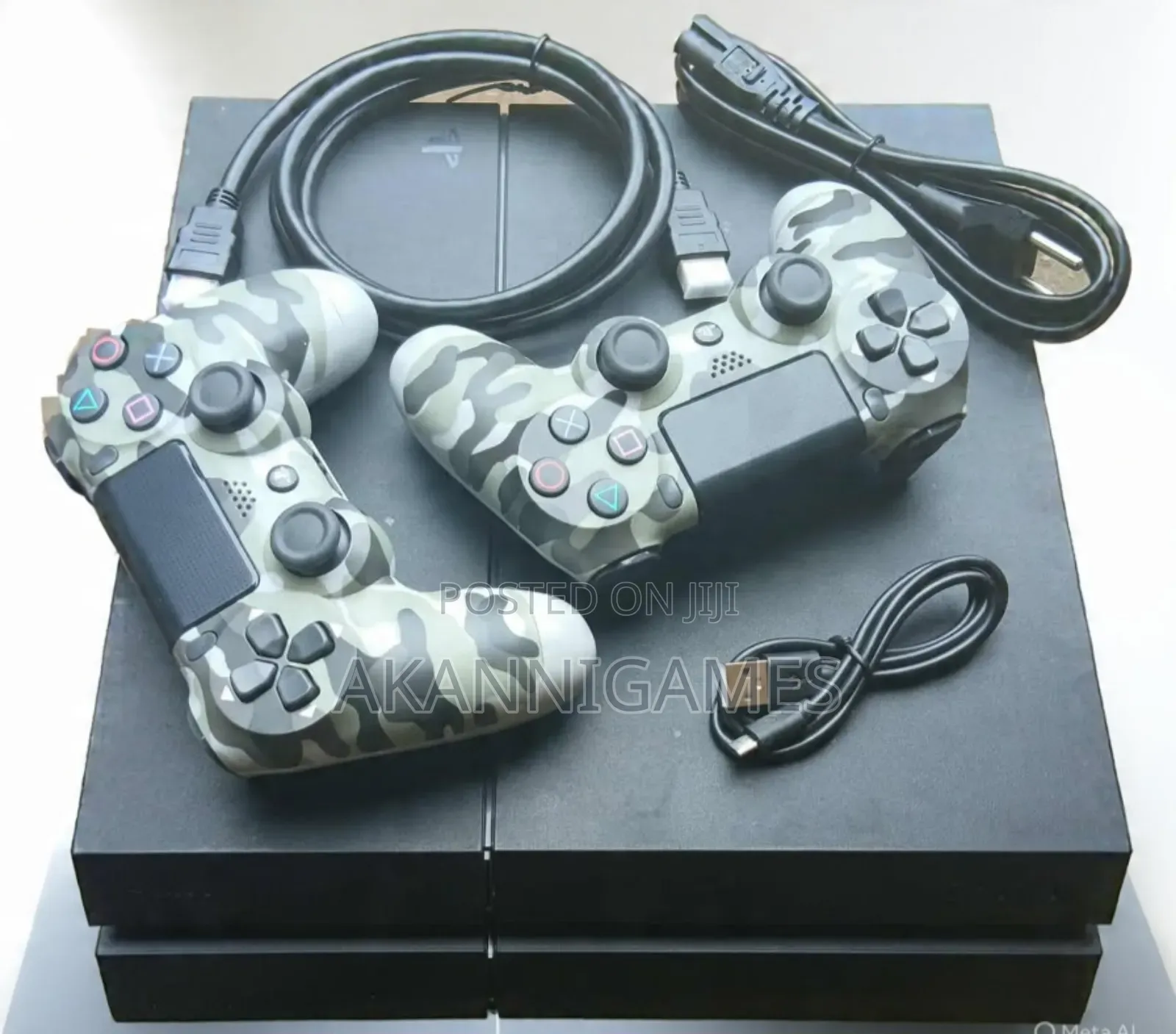 Sony Playstation 4 ( Ps4 ) With 5 Games Plus 5 Kids GMS