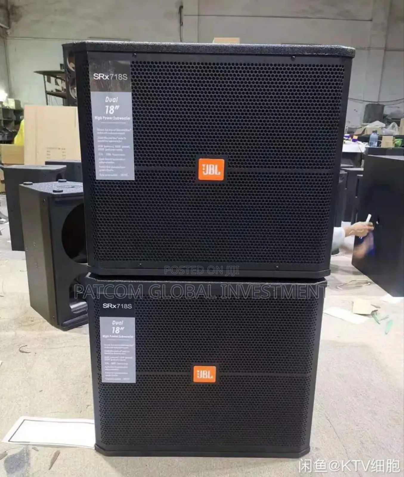 Original JBL Single Sub Woofer Srx718